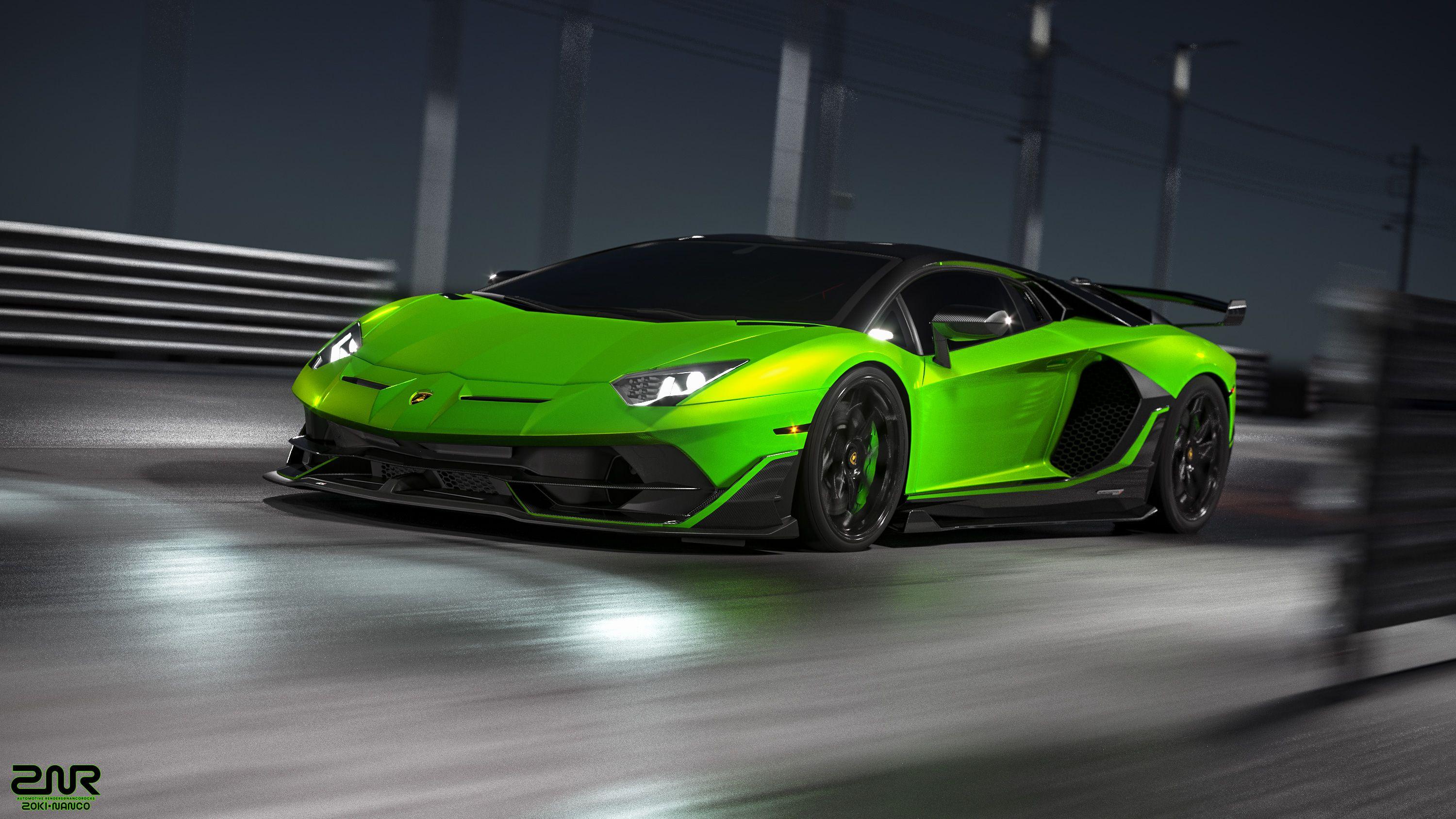 Green Lamborghini Aventador Wallpapers Top Free Green Lamborghini Aventador Backgrounds Wallpaperaccess