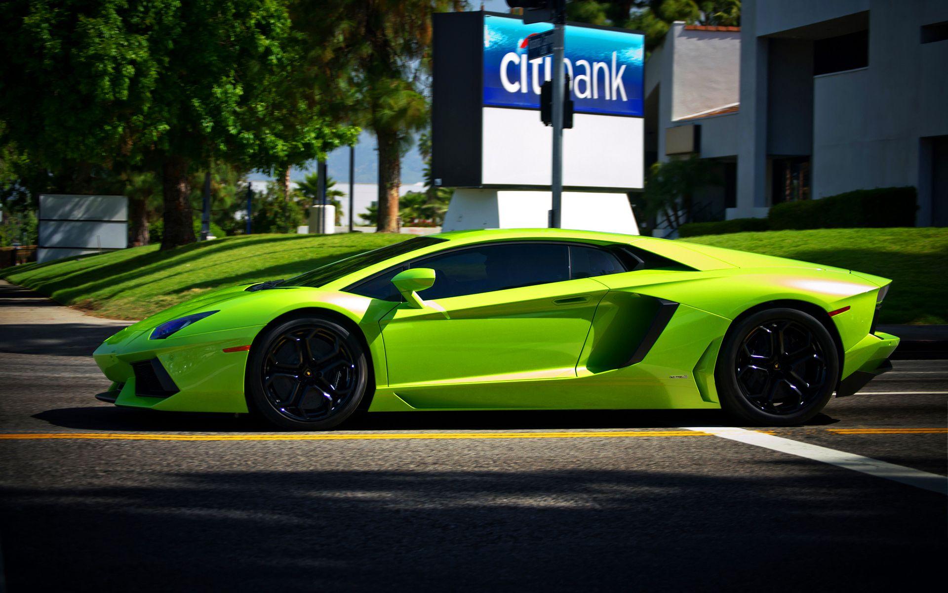 Green Lamborghini Aventador Wallpapers Top Free Green Lamborghini Aventador Backgrounds