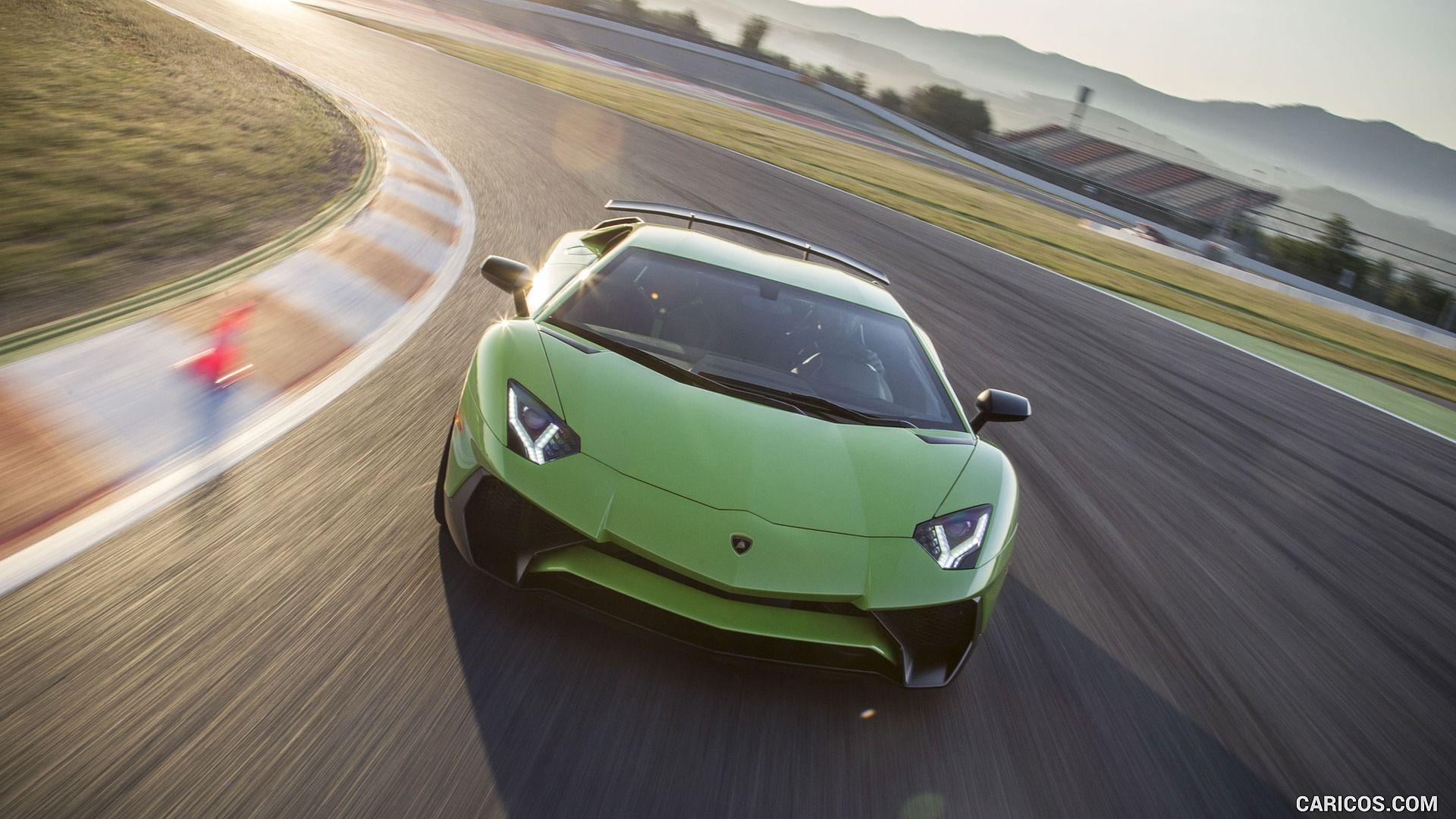 1920x1080 Lamborghini Aventador LP 750 4 Superveloce Green. HD Wallpaper