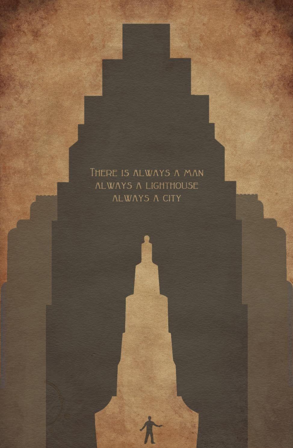 974x1490 SpoilerMinimalist Poster For The Bioshock Series. (ex Post From R Bioshock)