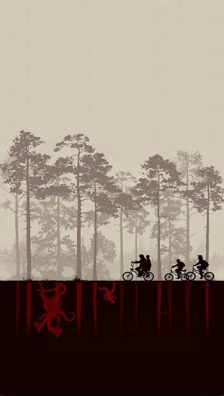 Stranger Things Minimalist Wallpapers - Top Free Stranger Things