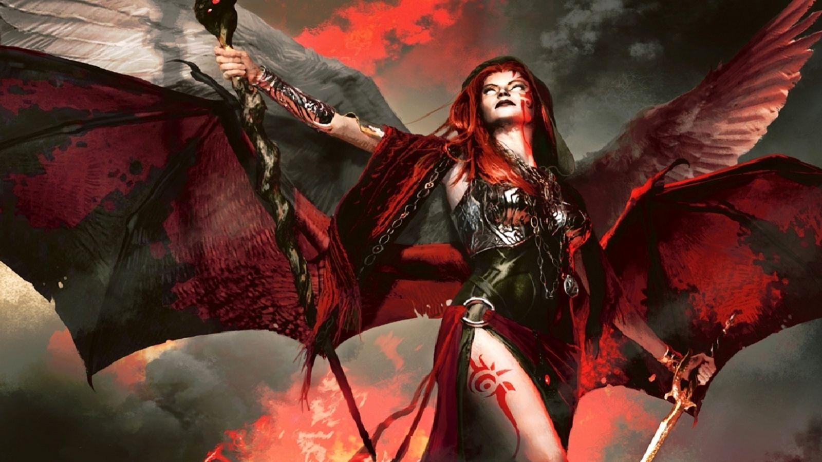 Red Devil Girl Wallpapers - Top Free Red Devil Girl Backgrounds ...