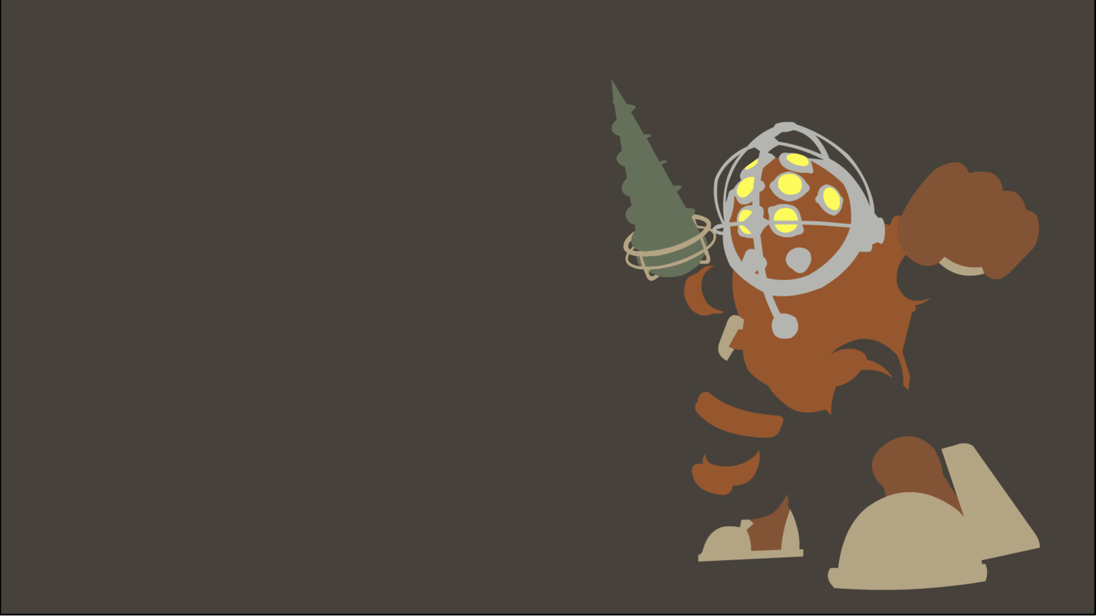 1600x900 BioShock Big Daddy Wallpaper