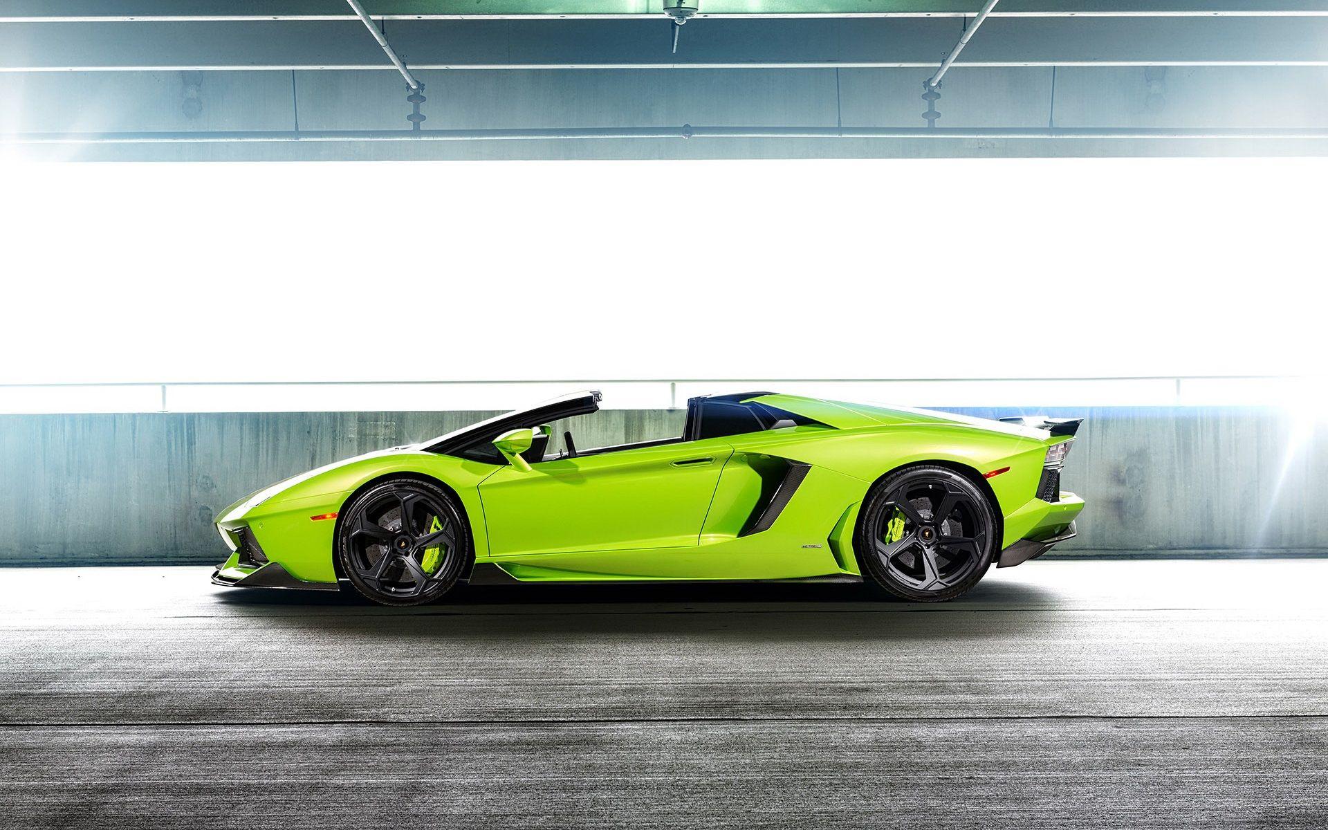 1920x1200 Wallpaper Lamborghini Aventador LP 740 Green Supercar Side View 1920x1200 HD Picture, Image
