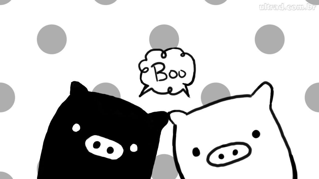 1280x720 monokuro boo Google. Cerditos, Cerditos enamorados, Dibujos