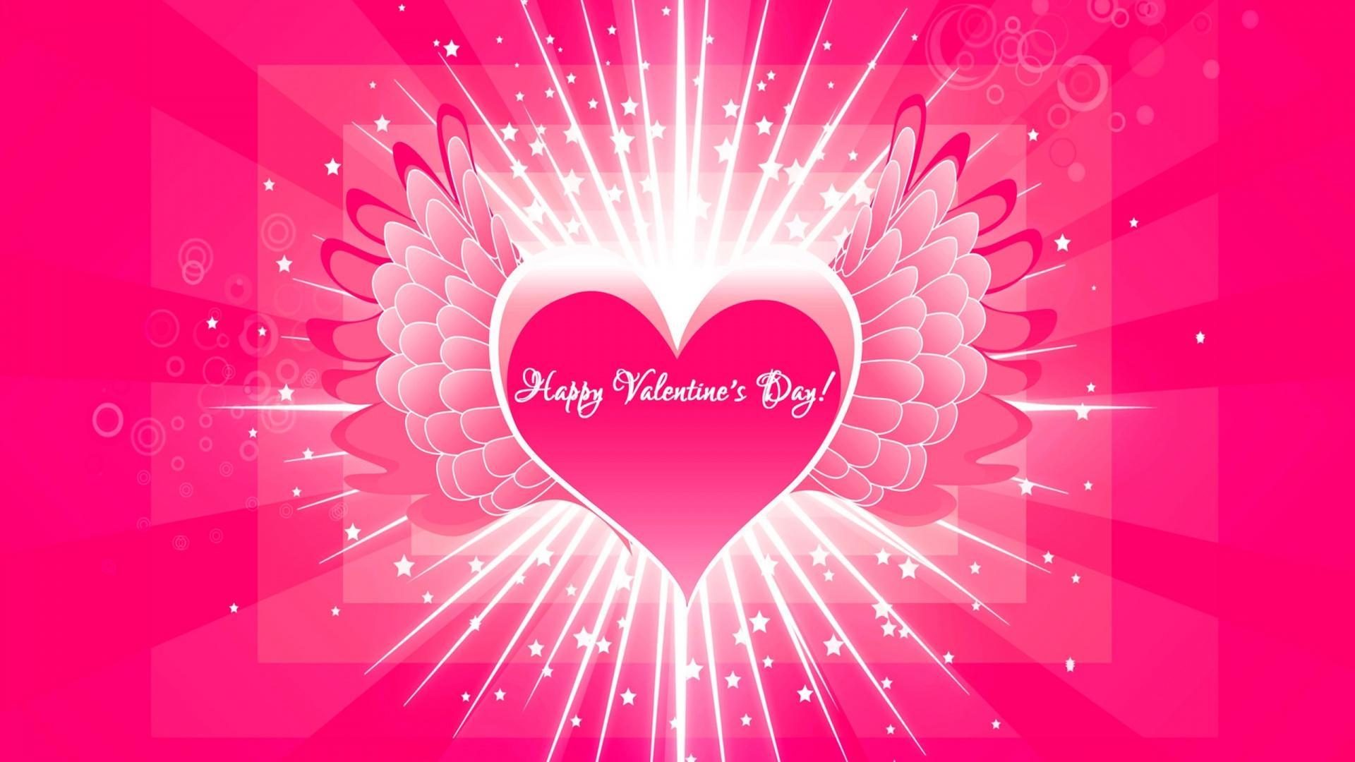 1920x1080 Cat Valentines Day Wallpaper