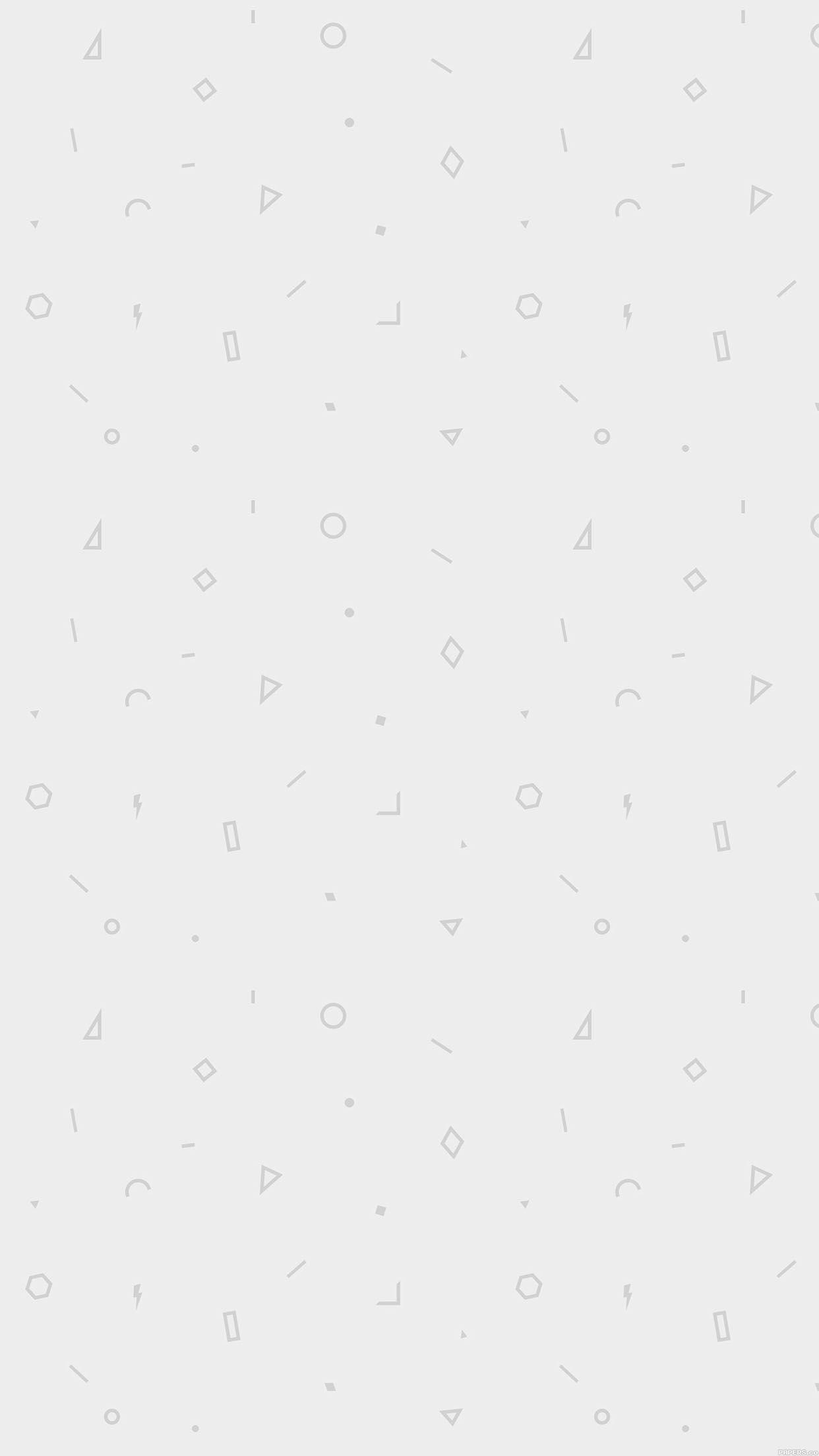 1242x2208 Wallpaper Geometry White Pattern
