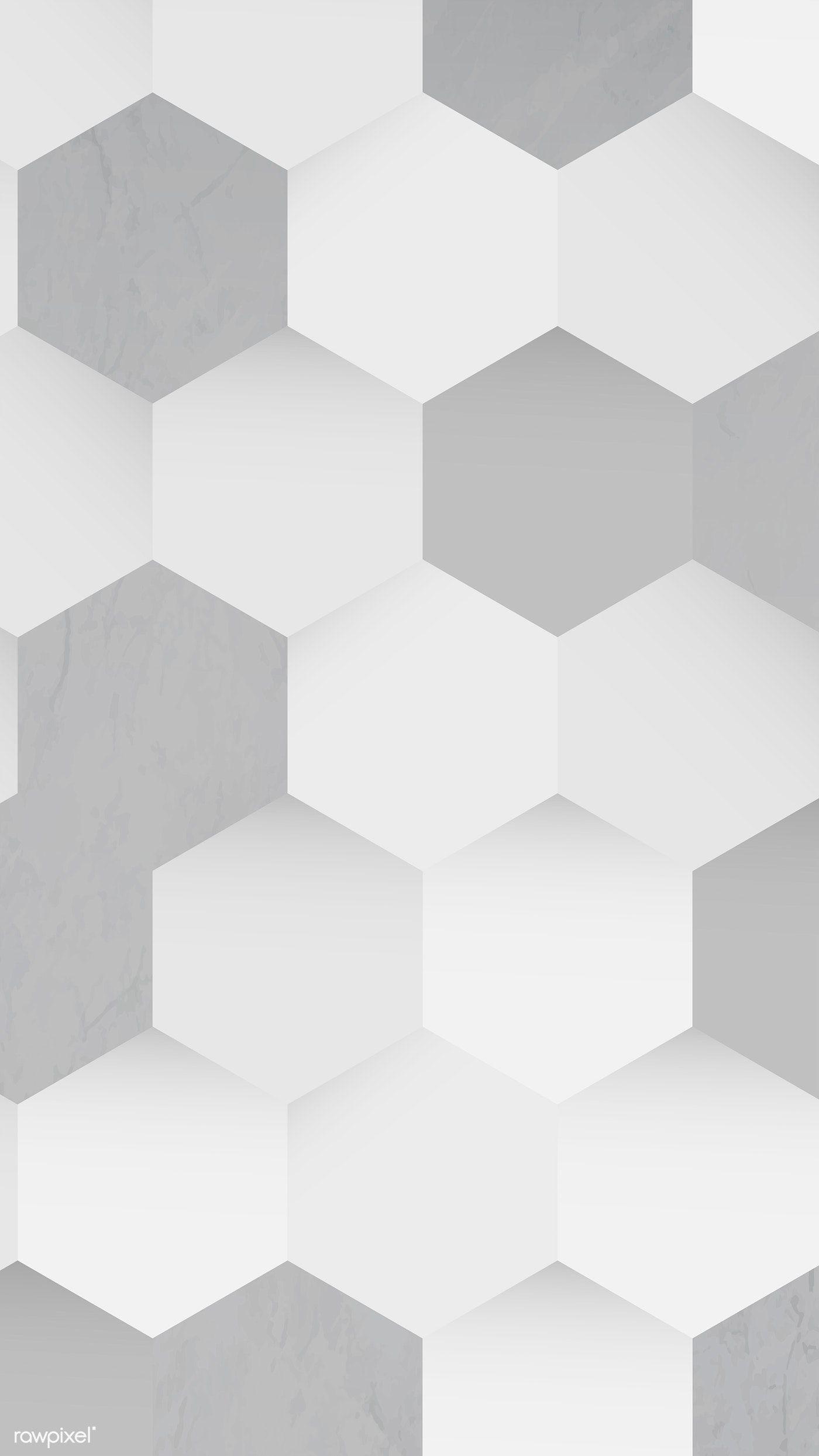 1400x2489 Download premium vector of White and gray seamless round pattern. Geometric pattern background, Background patterns, Gold geometric pattern