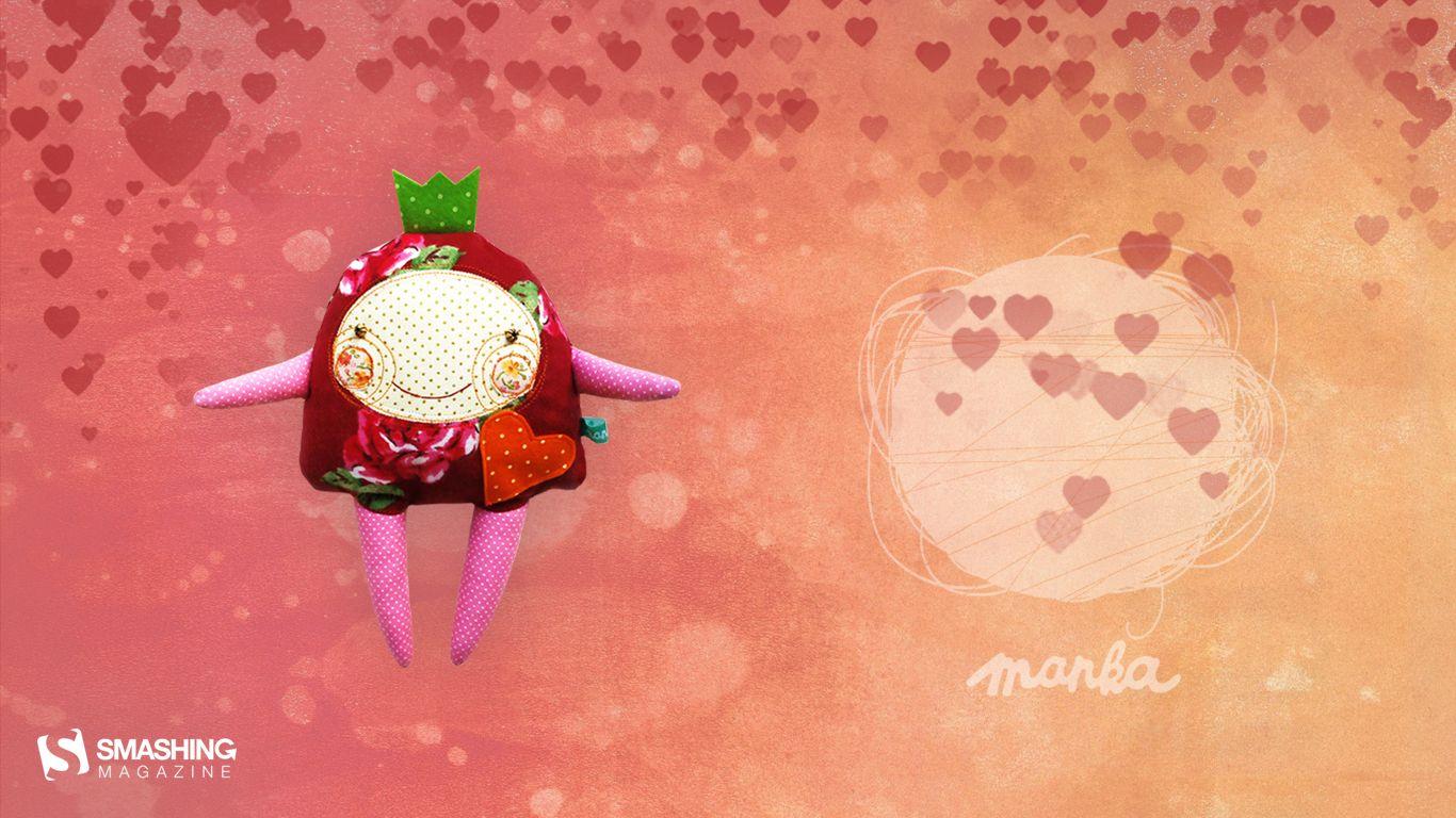 1366x768 Valentines Day Wallpaper ? Love and Hearts