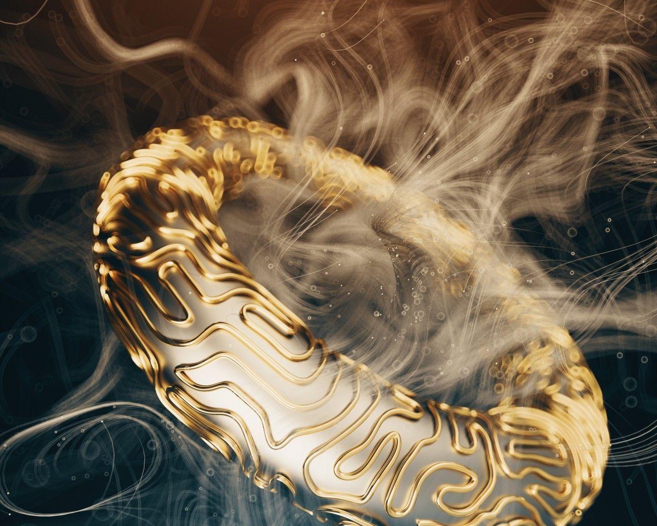1280x1024 Download 1280x1024 Golden Ring, Smoke, Crafting Wallpaper