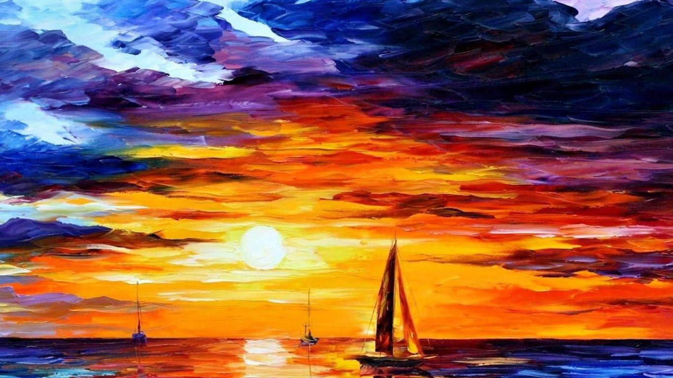 1366x768 Free download Sailboats at sunset wallpaper and image wallpaper picture [1366x768] for your Desktop, Mobile & Tablet. Explore Wallpaper with Sailboats. Sailing Wallpaper, Boat Wallpaper