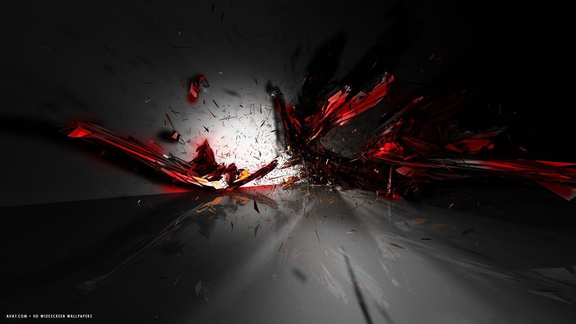 1920x1080 Abstract, Red, Black, , Wallpaper