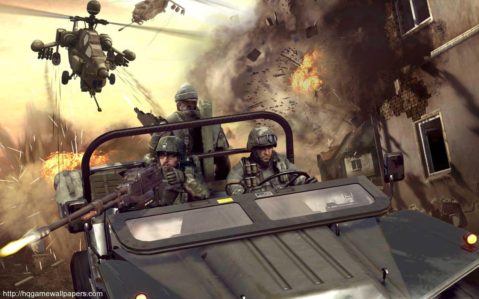 1680x1050 Battlefield Bad Company widescreen wallpaper