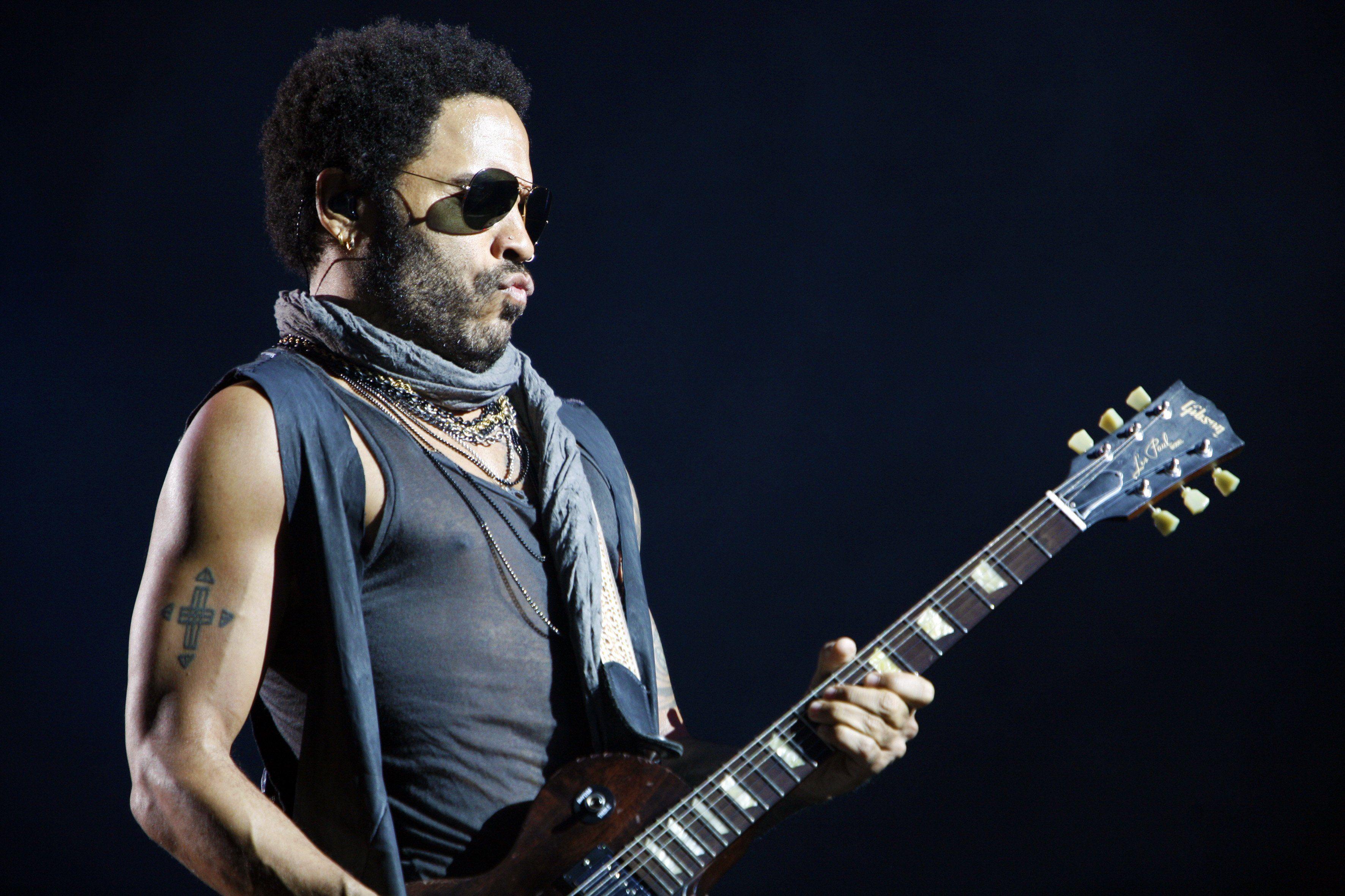 3543x2362 LENNY KRAVITZ funk hard rock singer psychedelic soul neo guitar wallpaperx2362