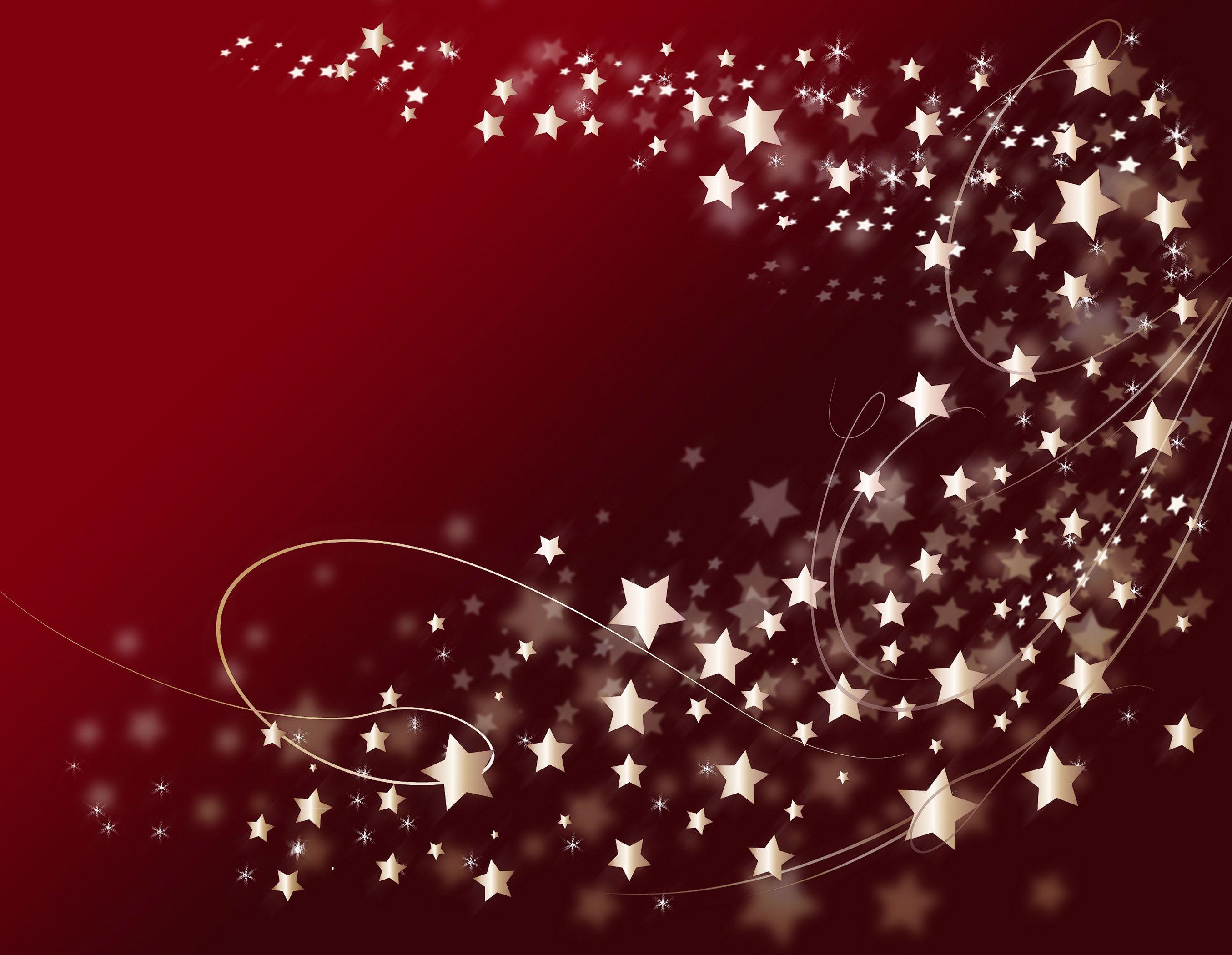 2709x2100 Stars at Xmas Background Image .