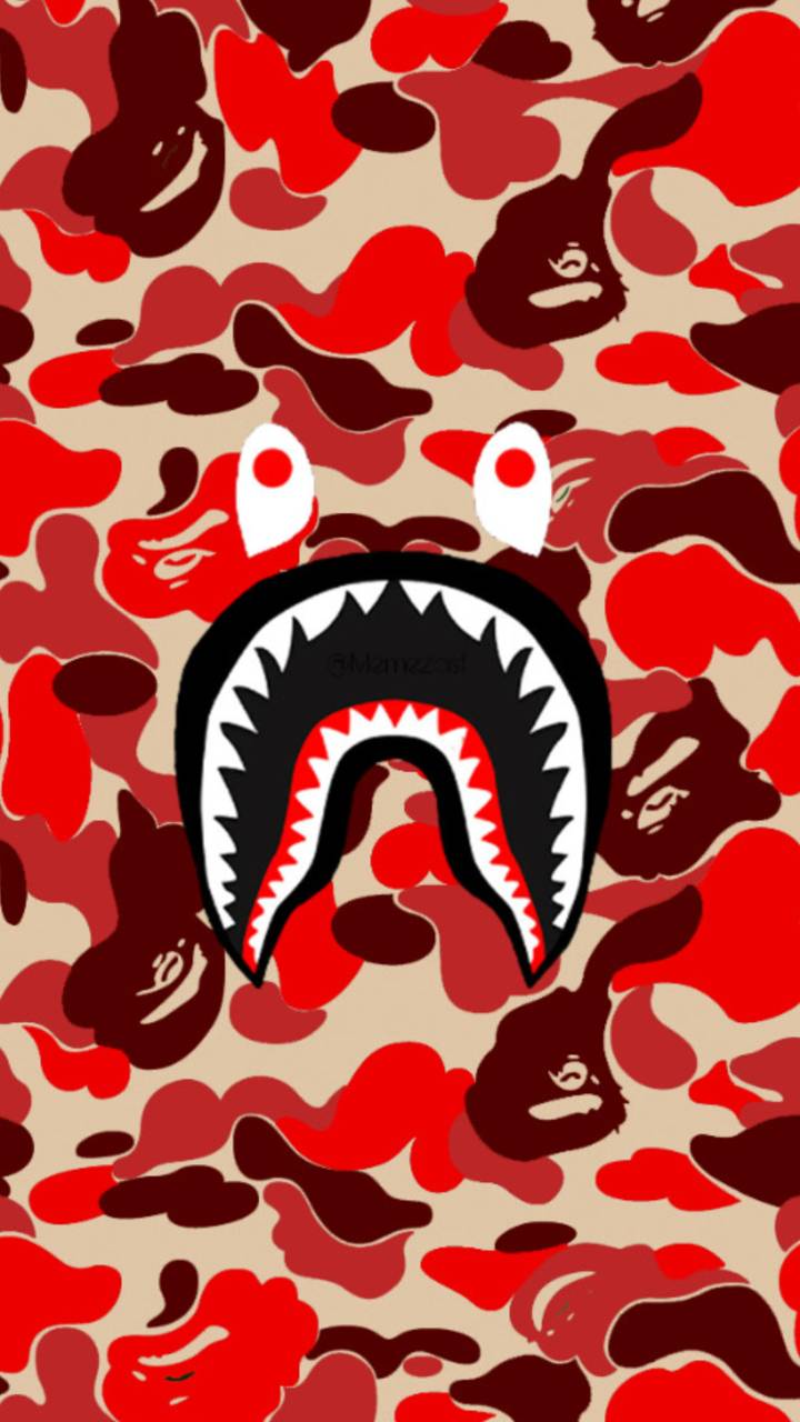 720x1280 Bape Shark Wallpaper