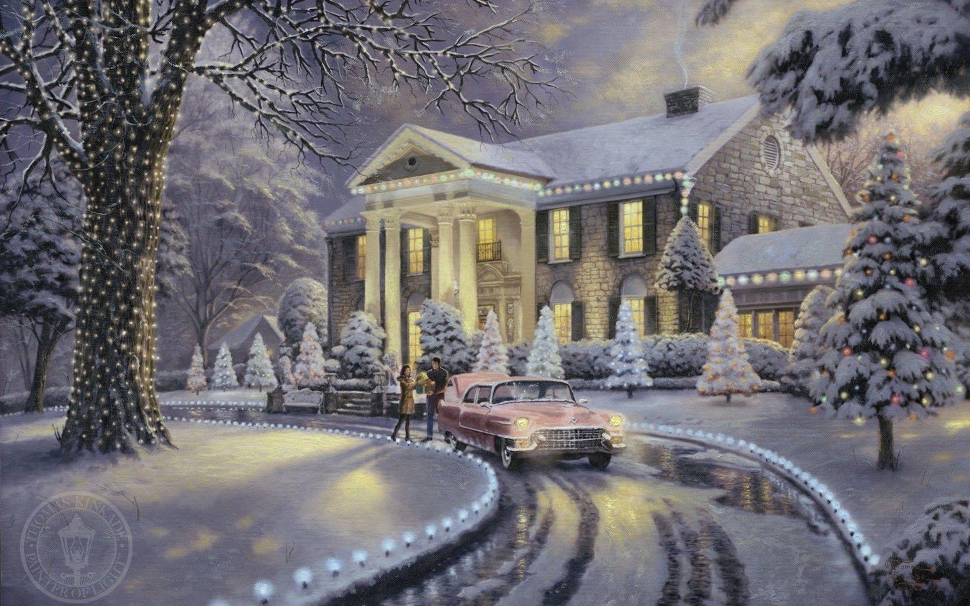 1920x1200 Free Thomas Kinkade