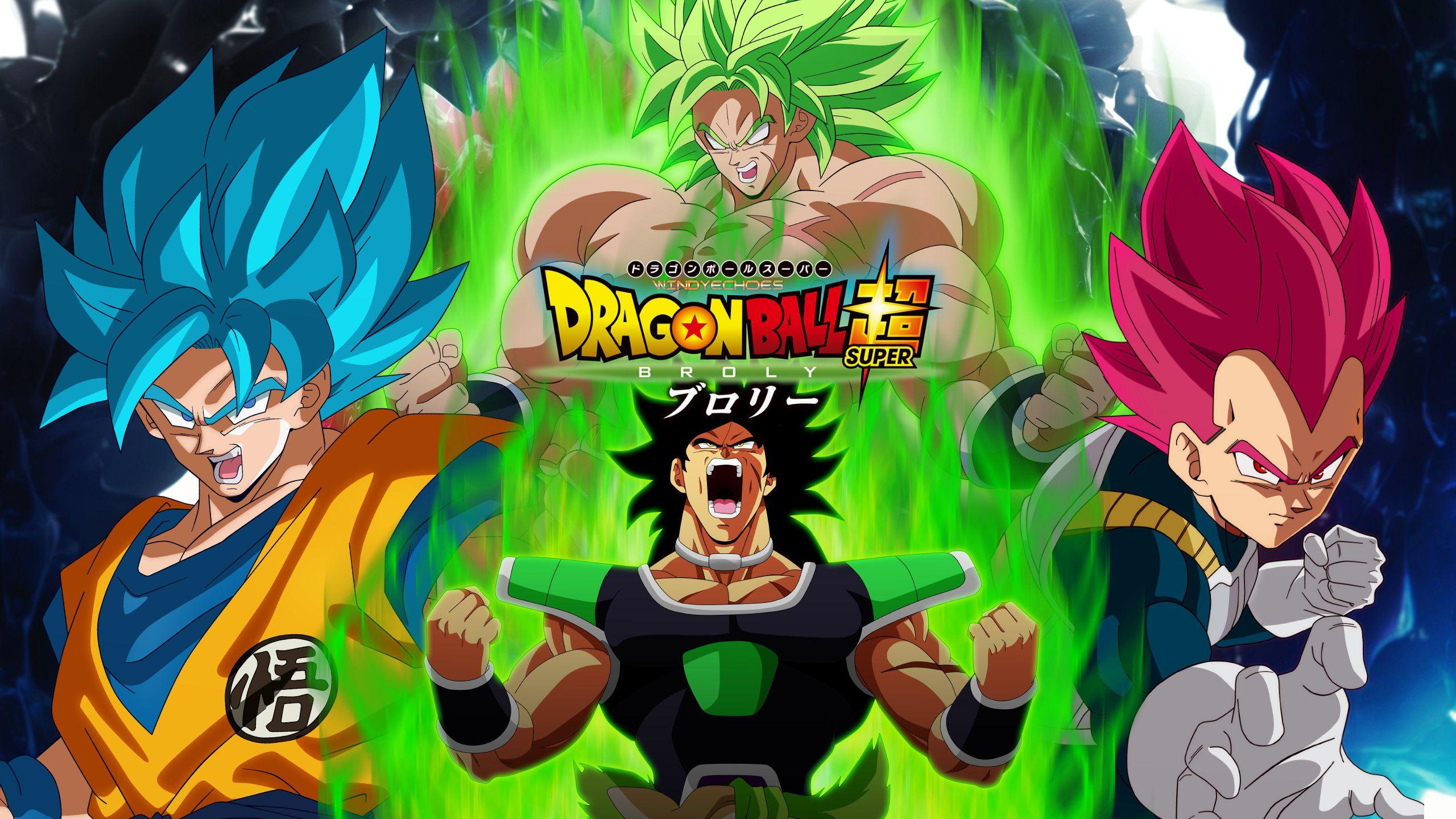 2560x1440 Broly Wallpaper