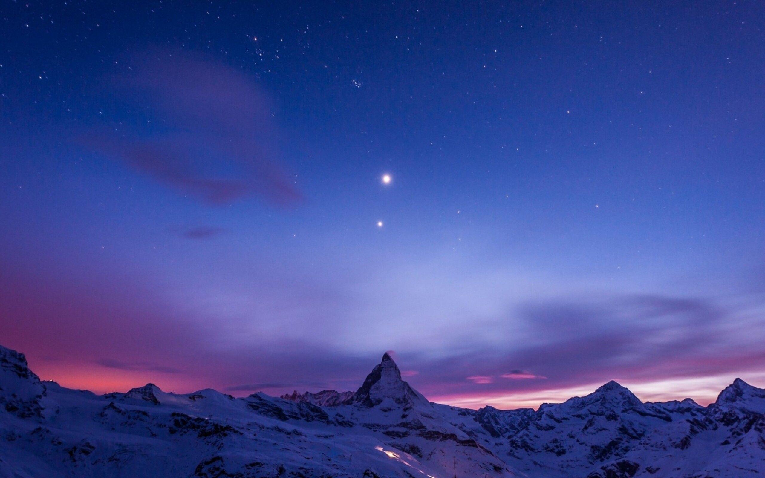 2560x1600 Mountains Night 2560x1600 Resolution HD 4k Wallpaper, Image, Background, Photo and Picture