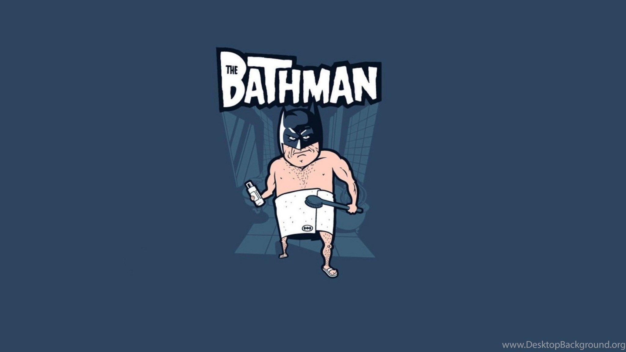 2048x1152 Batman Cartoon Funny Wallpaper Desktop Background
