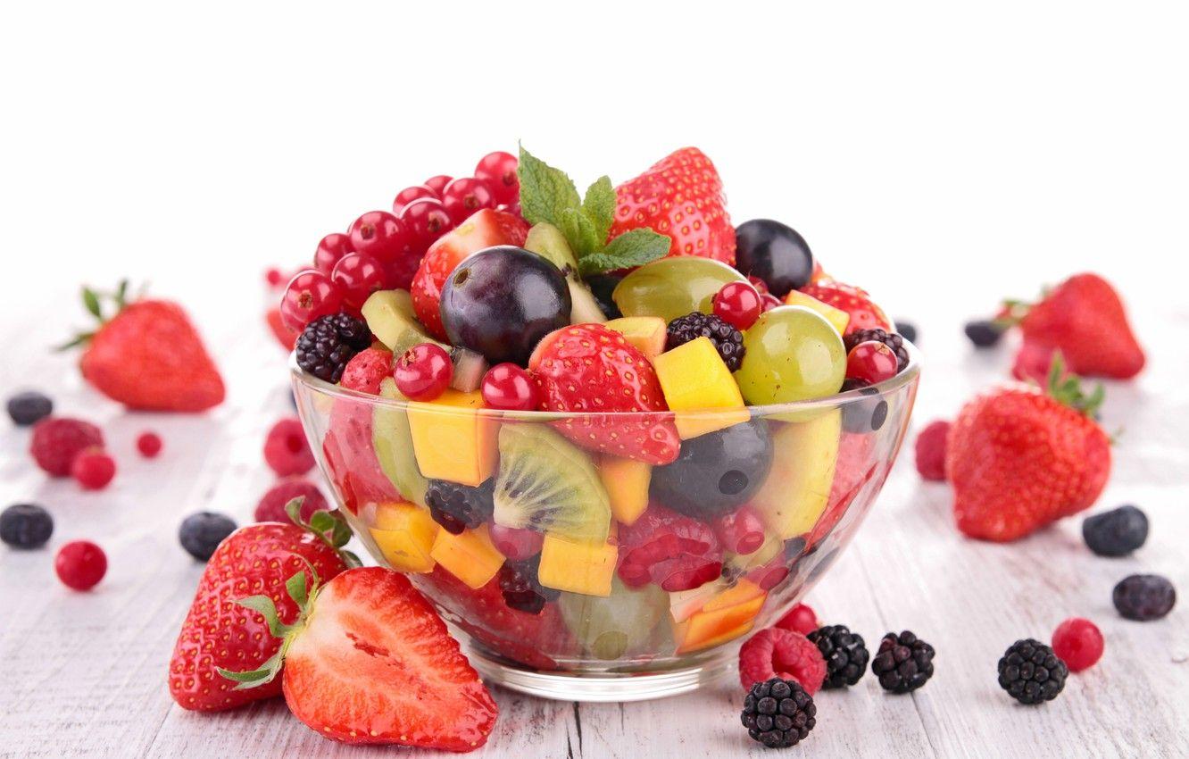 1332x850 Wallpaper berries, fruit, fresh, dessert, fruits, berries, fruit salad, salad image for desktop, section еда