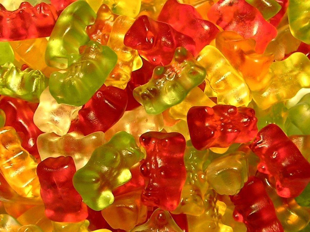 1024x768 Gummy Bear Wallpaper