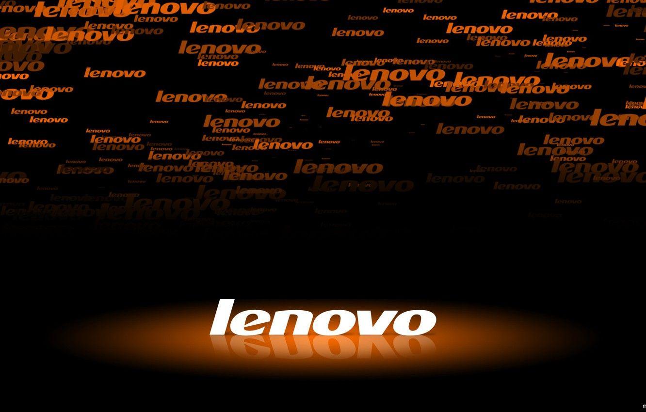 1332x850 Wallpaper Backlight, Logo, Black, Orange, Lenovo Image For Desktop, Section Hi Tech
