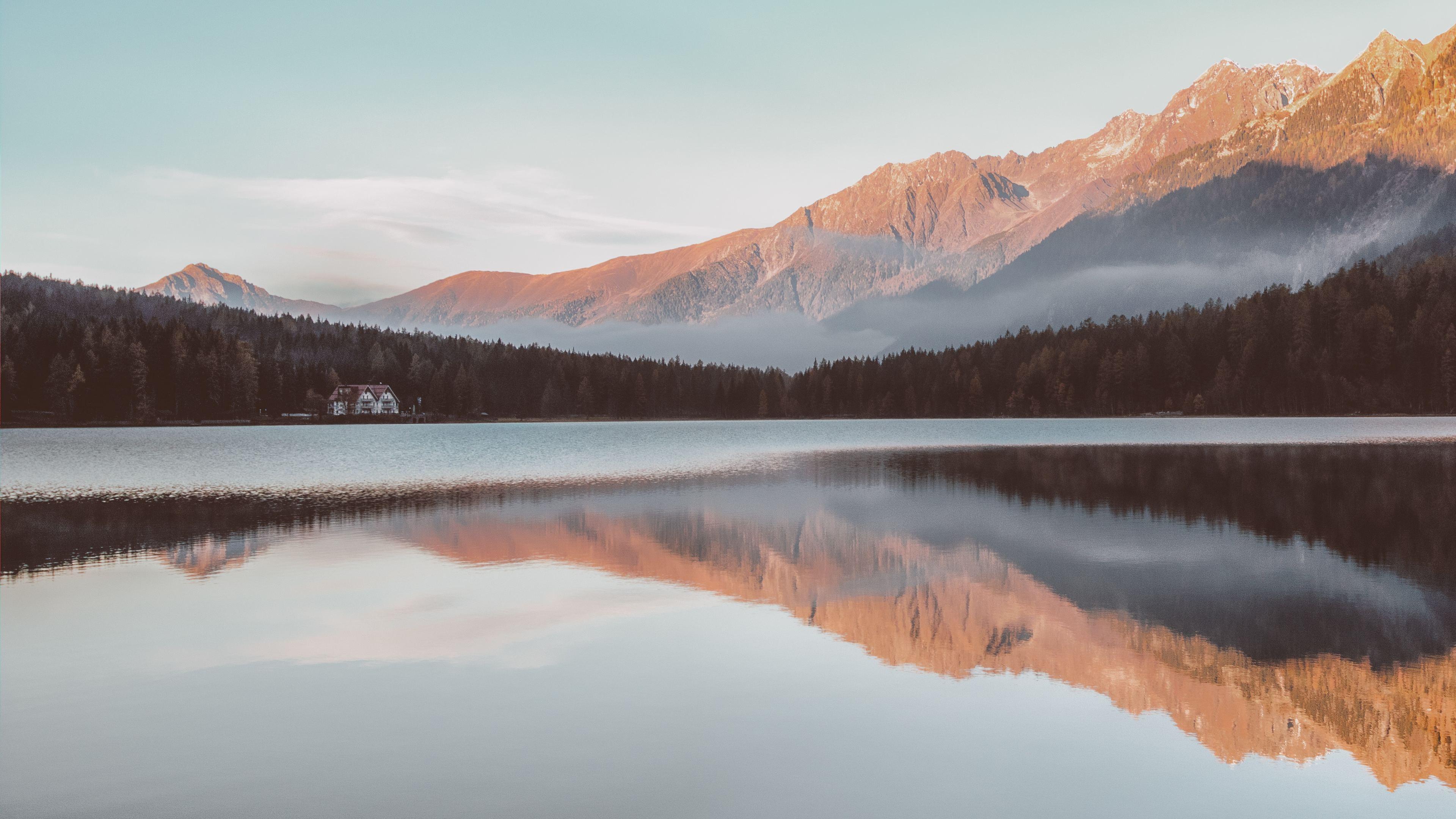 3840x2160 Wallpaper 4k Clear Lake Mountains Sunrays Water Reflection 4k 4k Wallpaper, Hd Wallpaper, Lake Wallpaper, Mountains Wallpaper, Nature Wallpaper, Reflection Wallpaper, Trees Wallpaper