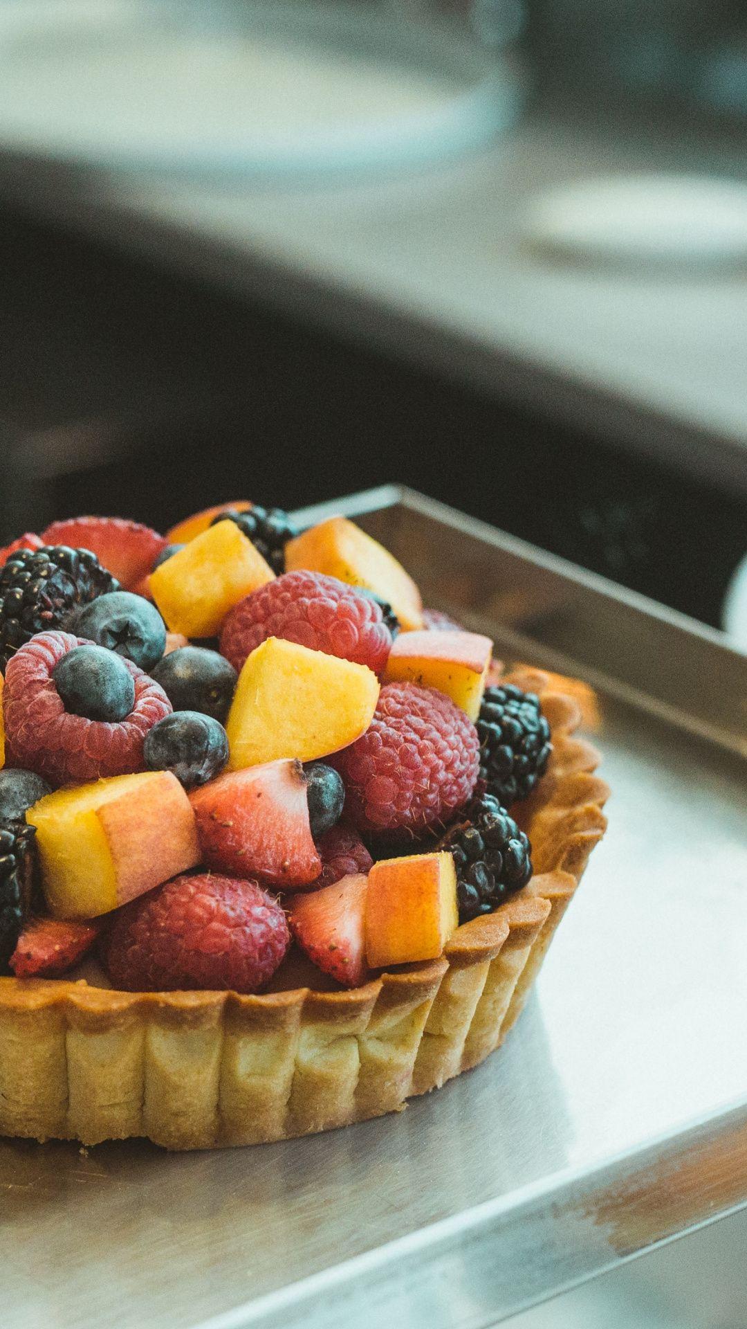 1080x1920 Wallpaper dishes, dessert, food, fruit salad, fruit