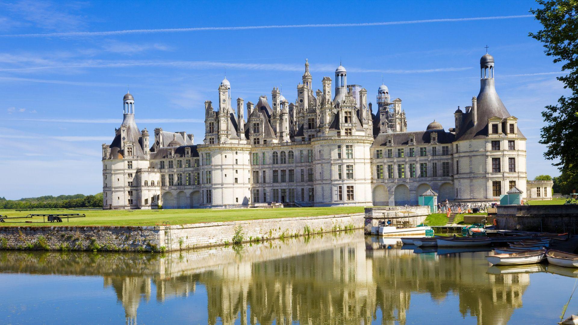 1920x1080 Download 1920x1080 HD Wallpaper chateau de chambord royal manor france luxury, Desktop Background HD