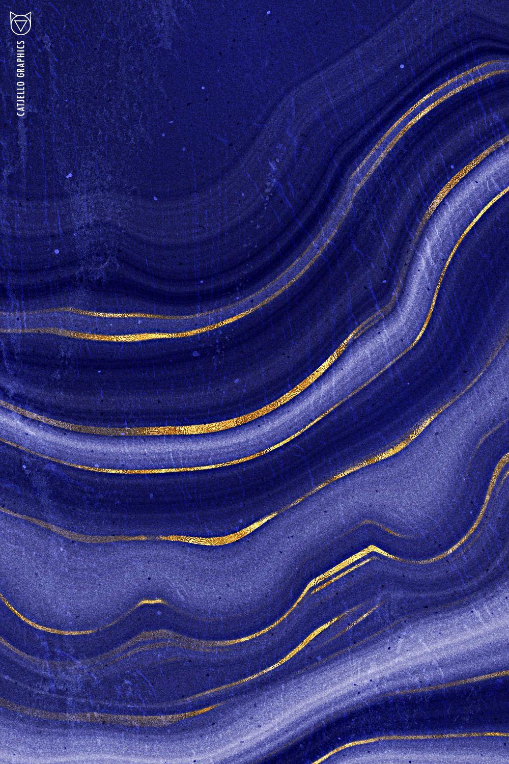 1000x1500 Dark Blue And Gold Background HD