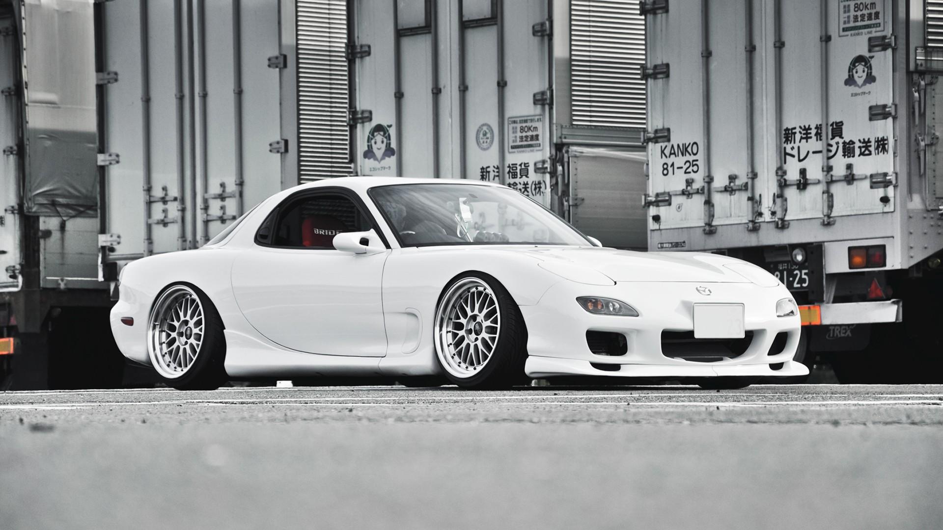 1920x1080 Cars cargo aircrafts mazda rx7 wallpaper