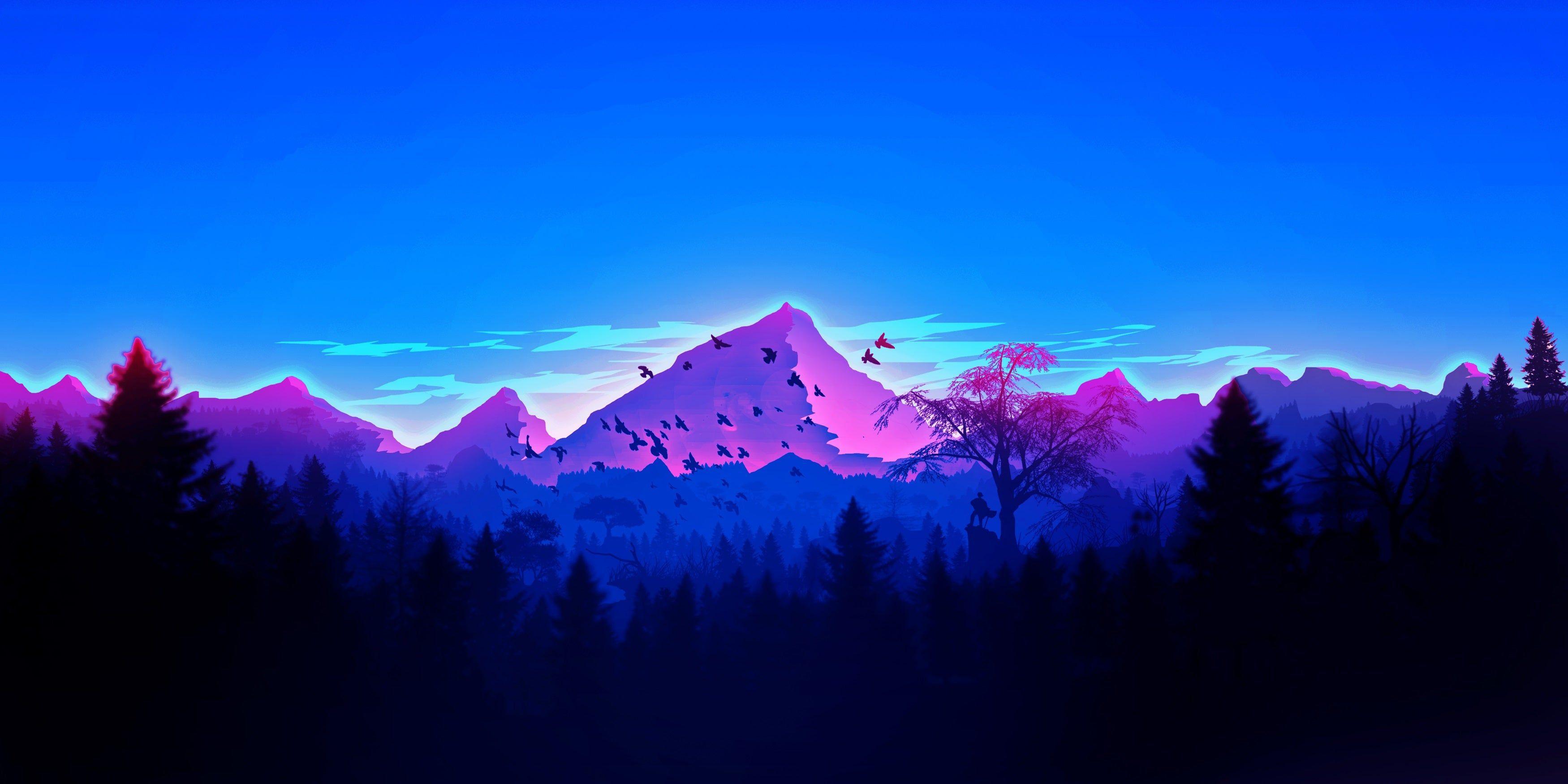3500x1750 Paradise 4K wallpaper for your desktop or mobile screen free and easy to download