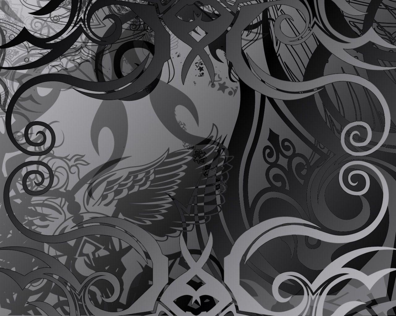 1280x1024 Abstract Grey Wallpaper:1280x1024