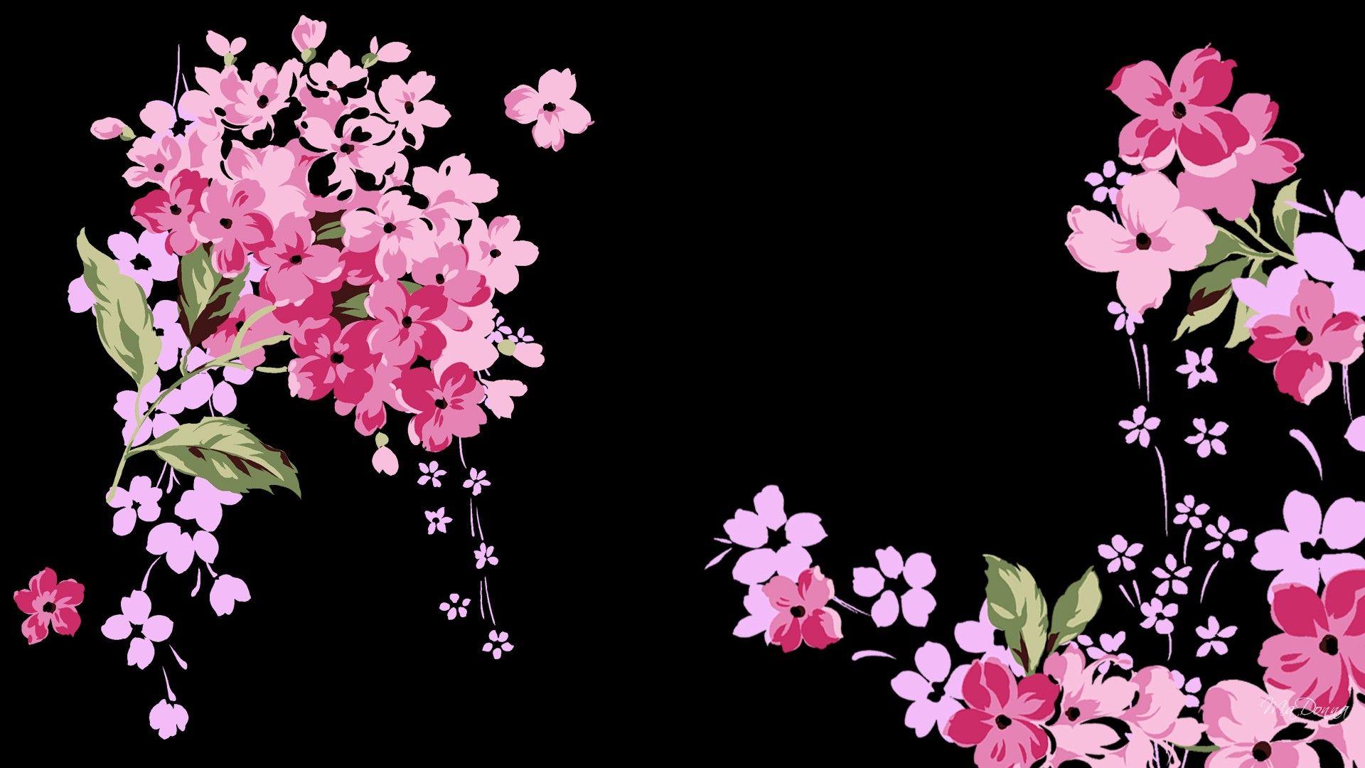 1920x1080 Black Flower Desktop Background. Black Wallpaper, Amazing Black Wallpaper and Black Victorian Wallpaper