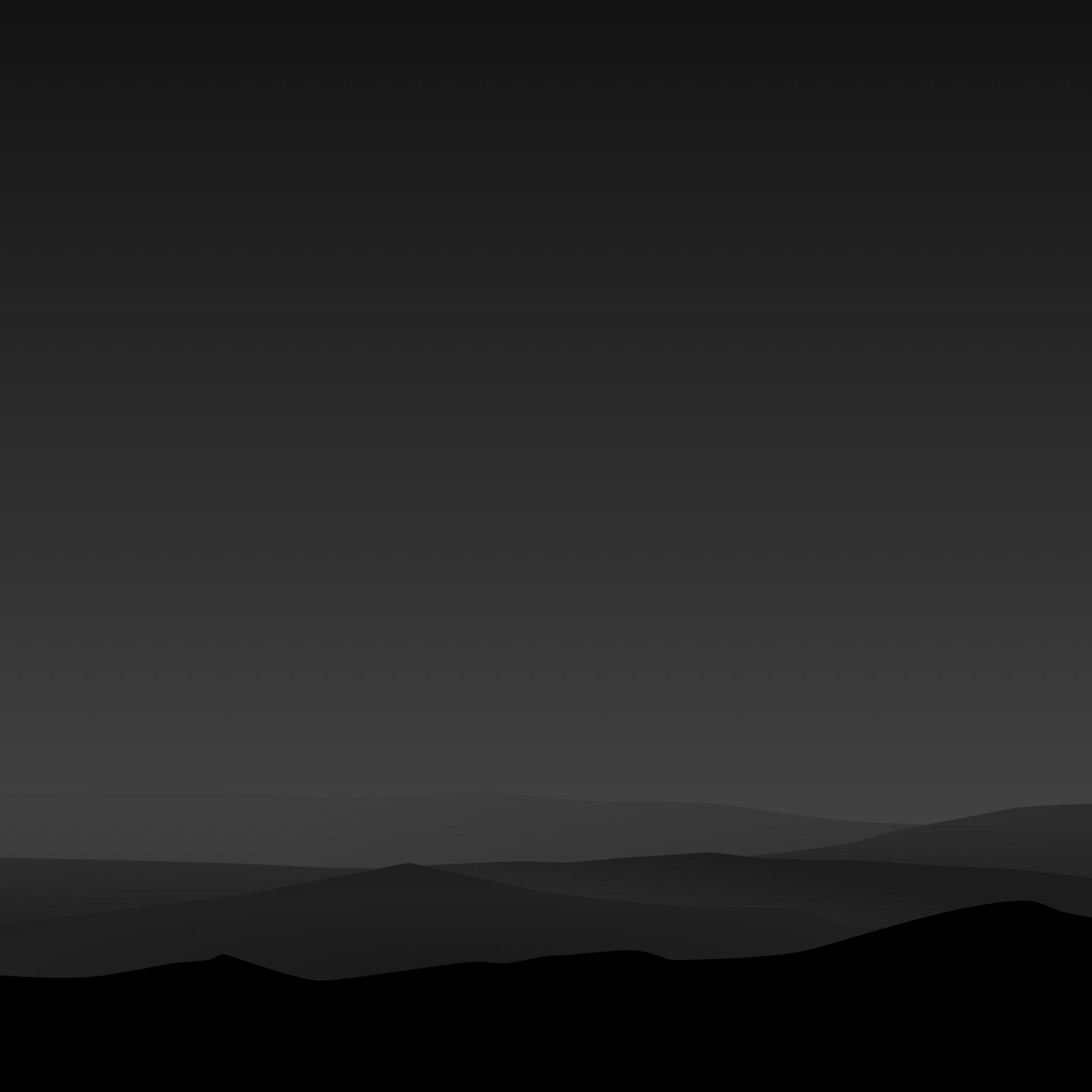 2048x2048 Minimal Dark Wallpaper