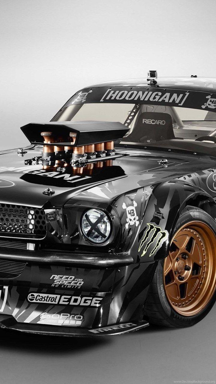 720x1280 Ken Block Mustang Wallpaper