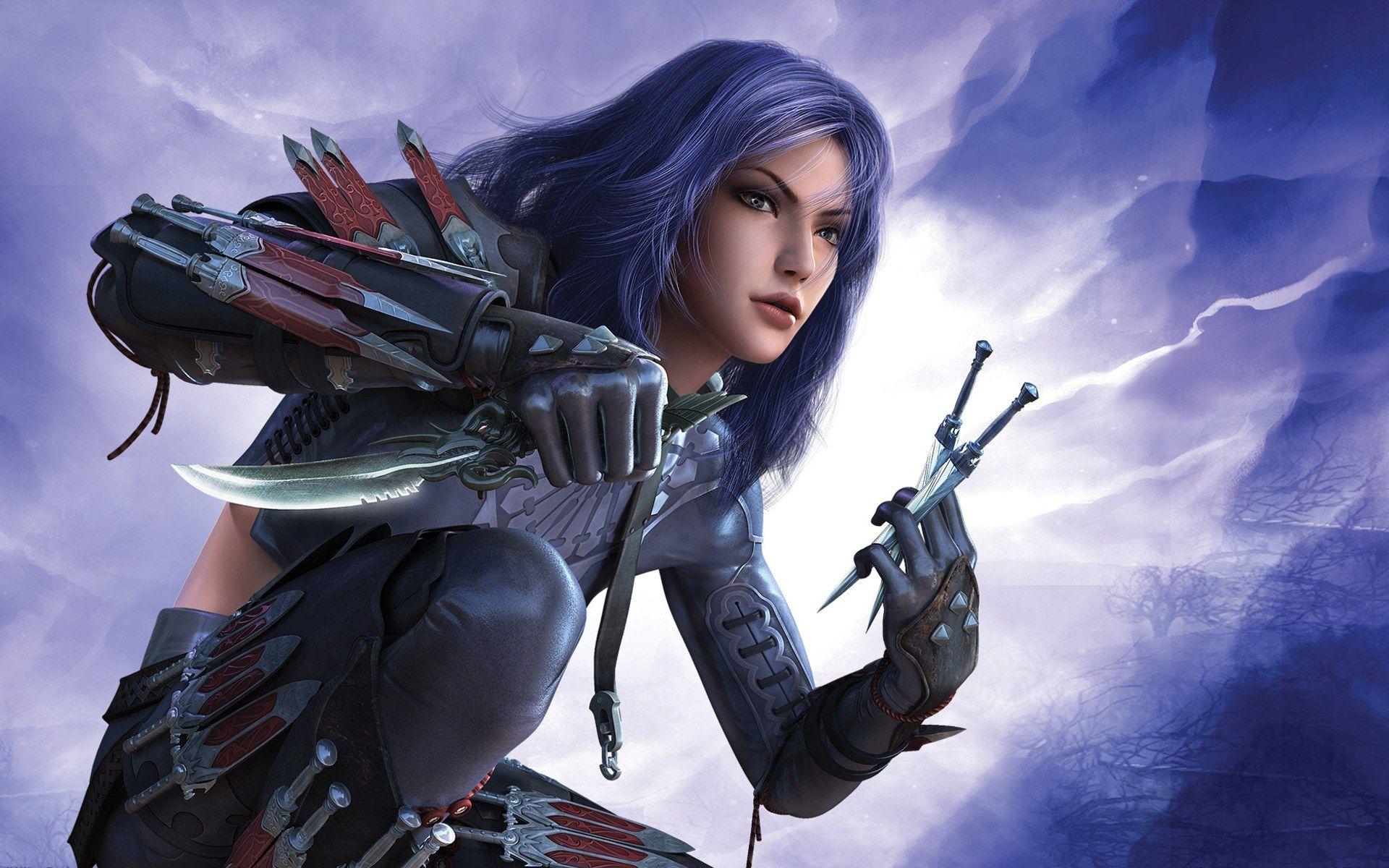 1920x1200 Fantasy girl wallpaper. Fantasy girl