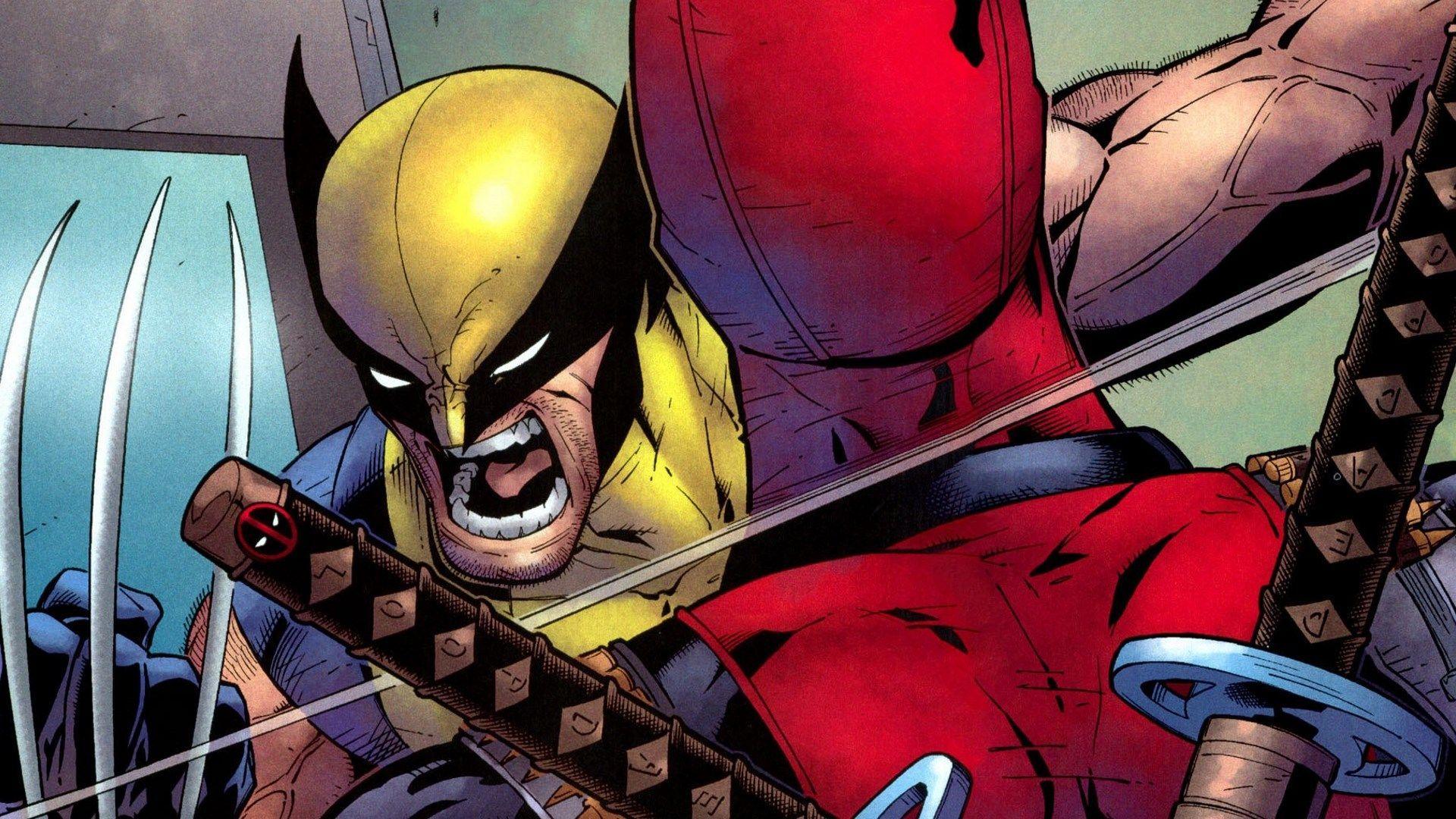1920x1080 desktop wallpaper for x men origins wolverine vs deadpool. scream