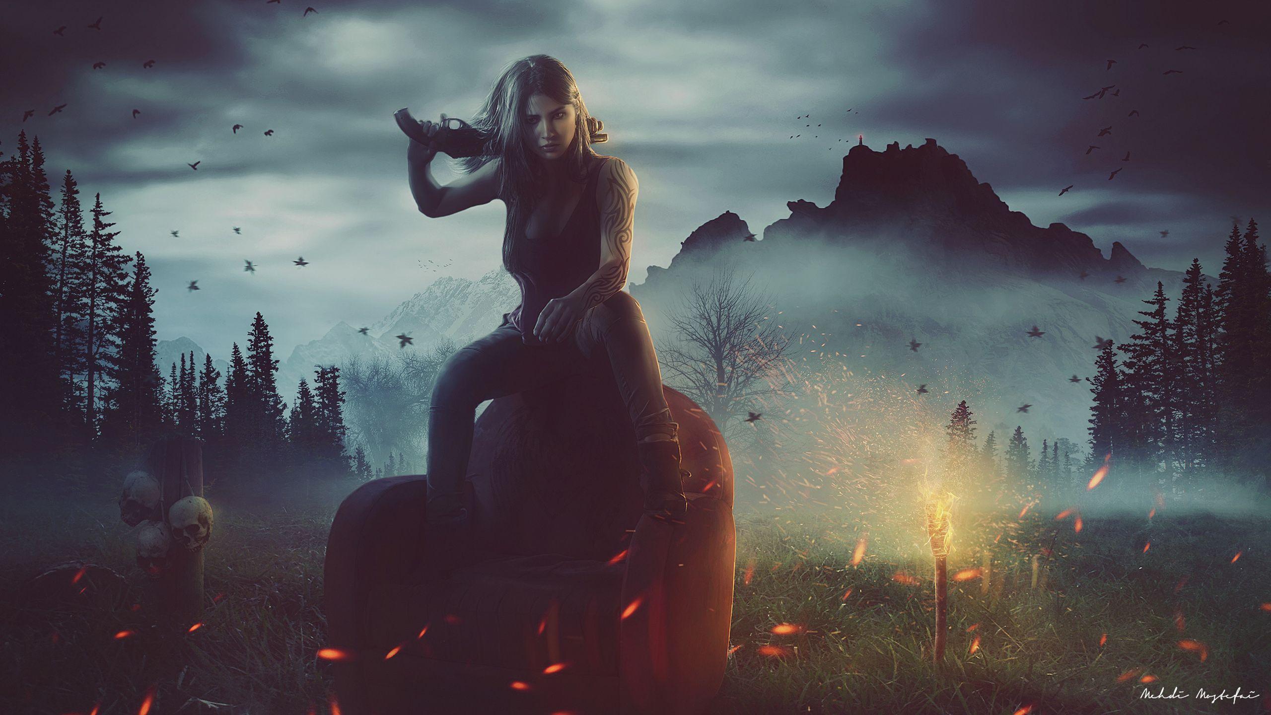2560x1440 Hot Assassin Wallpaper