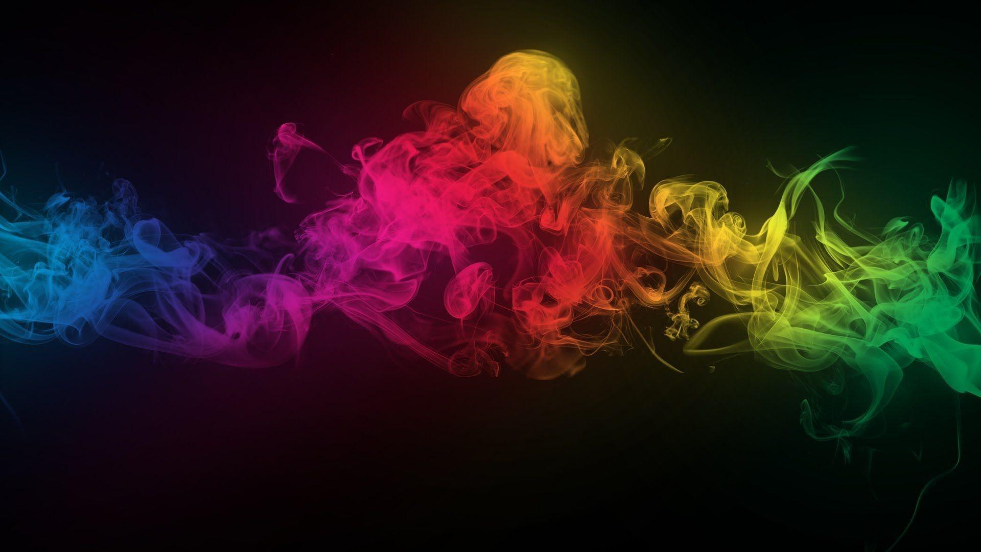 1920x1080 Colored Smoke Background