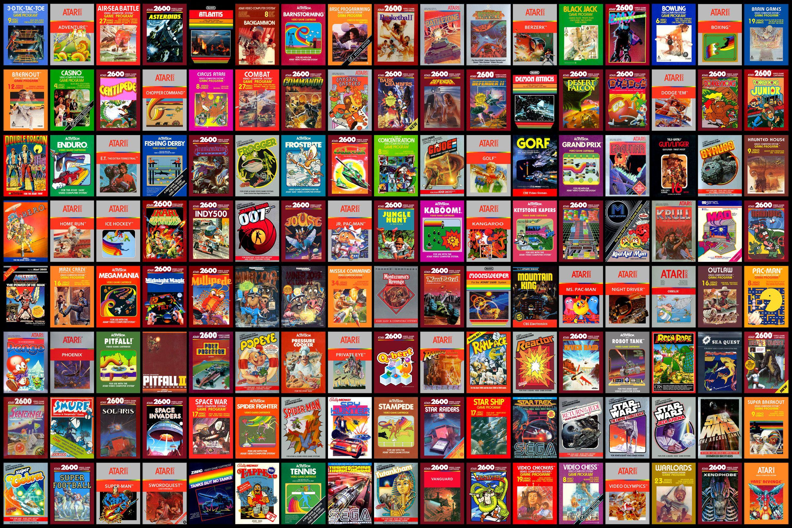 Atari 2600 Wallpapers Top Free Atari 2600 Backgrounds WallpaperAccess