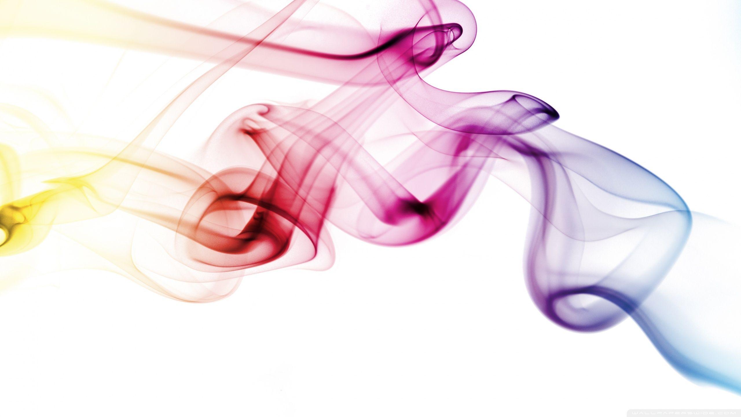2560x1440 Colored Smoke White Background Ultra HD Desktop Background Wallpaper for 4K UHD TV : Widescreen & UltraWide Desktop & Laptop : Multi Display, Dual Monitor : Tablet