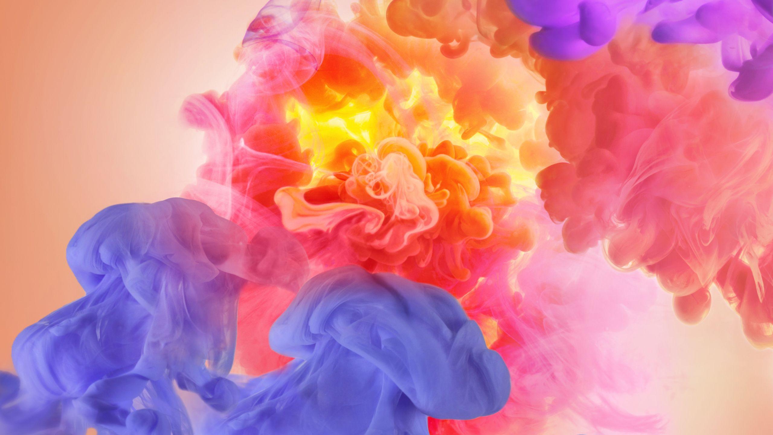 2560x1440 Smoke Colors Abstract 1440P Resolution HD 4k Wallpaper, Image, Background, Photo and Picture