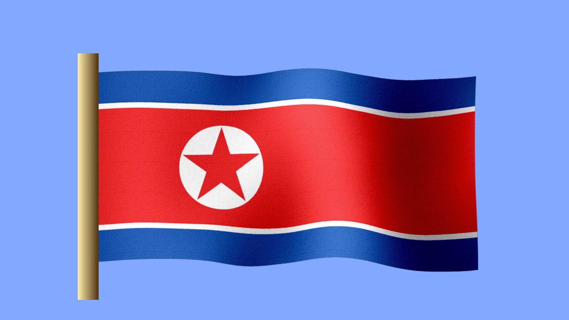 1920x1080 North Korea Flag