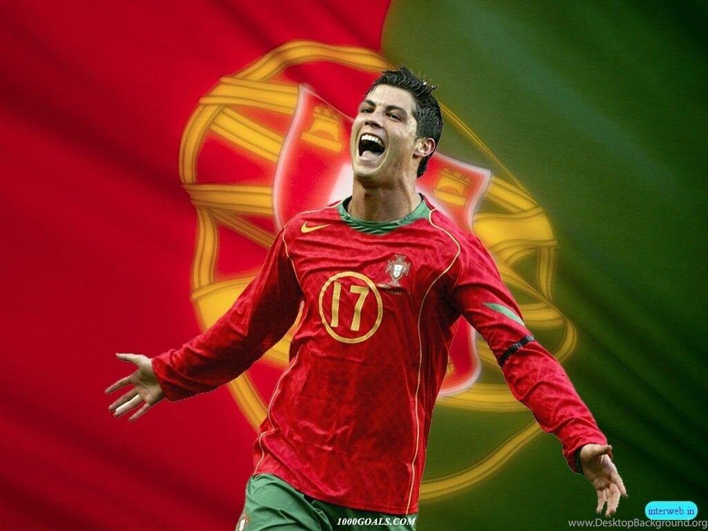 1024x768 Bồ Đào Nha Cristiano Ronaldo hình nền Hình nền máy tính