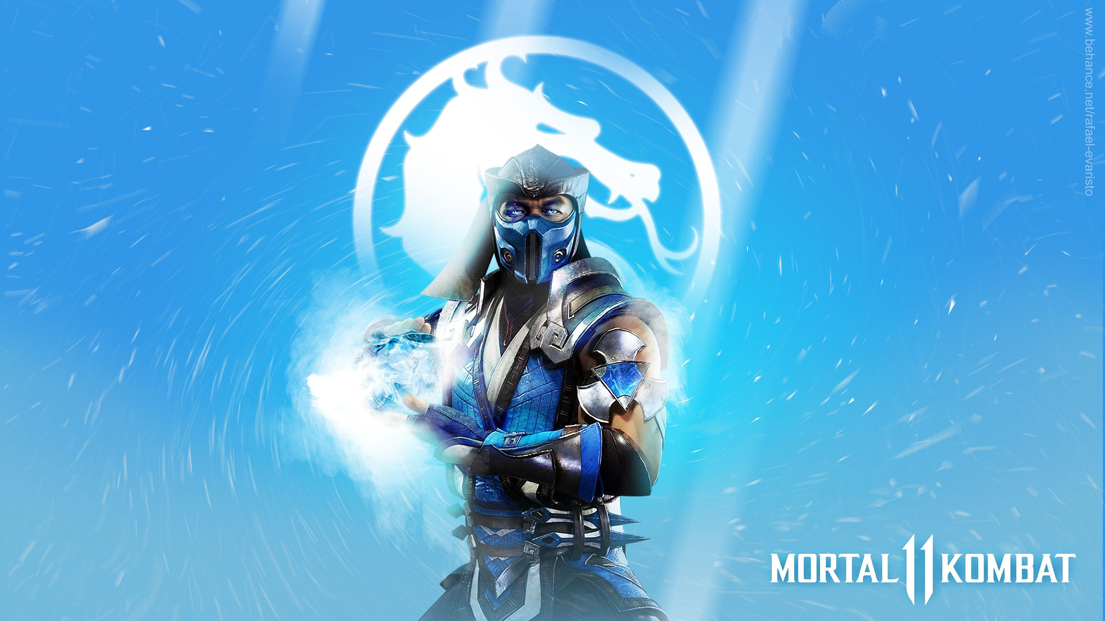 3840x2160 Sub Zero In Mortal Kombat 11 4K .hdwallpaper.in
