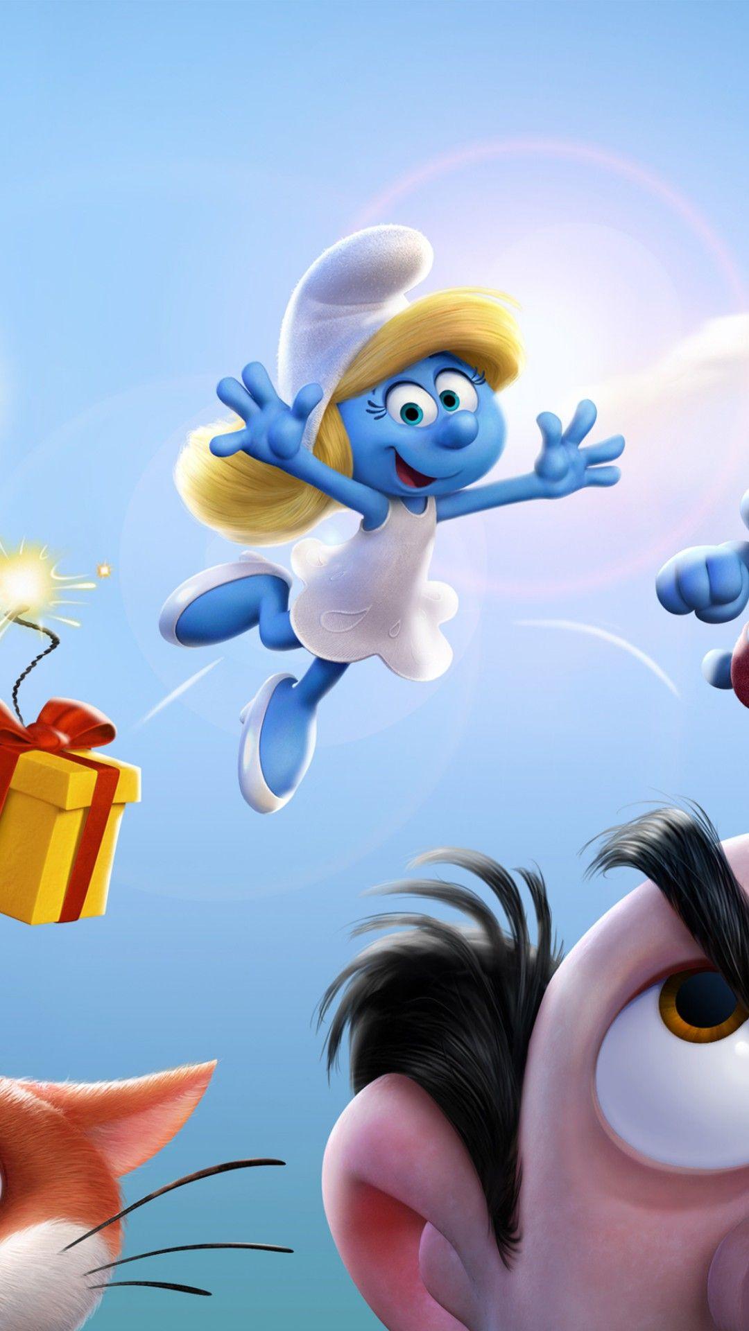 1080x1920 Smurfs The Lost Village Wallpaper for Desktop and Mobiles iPhone 6 / 6S Plus