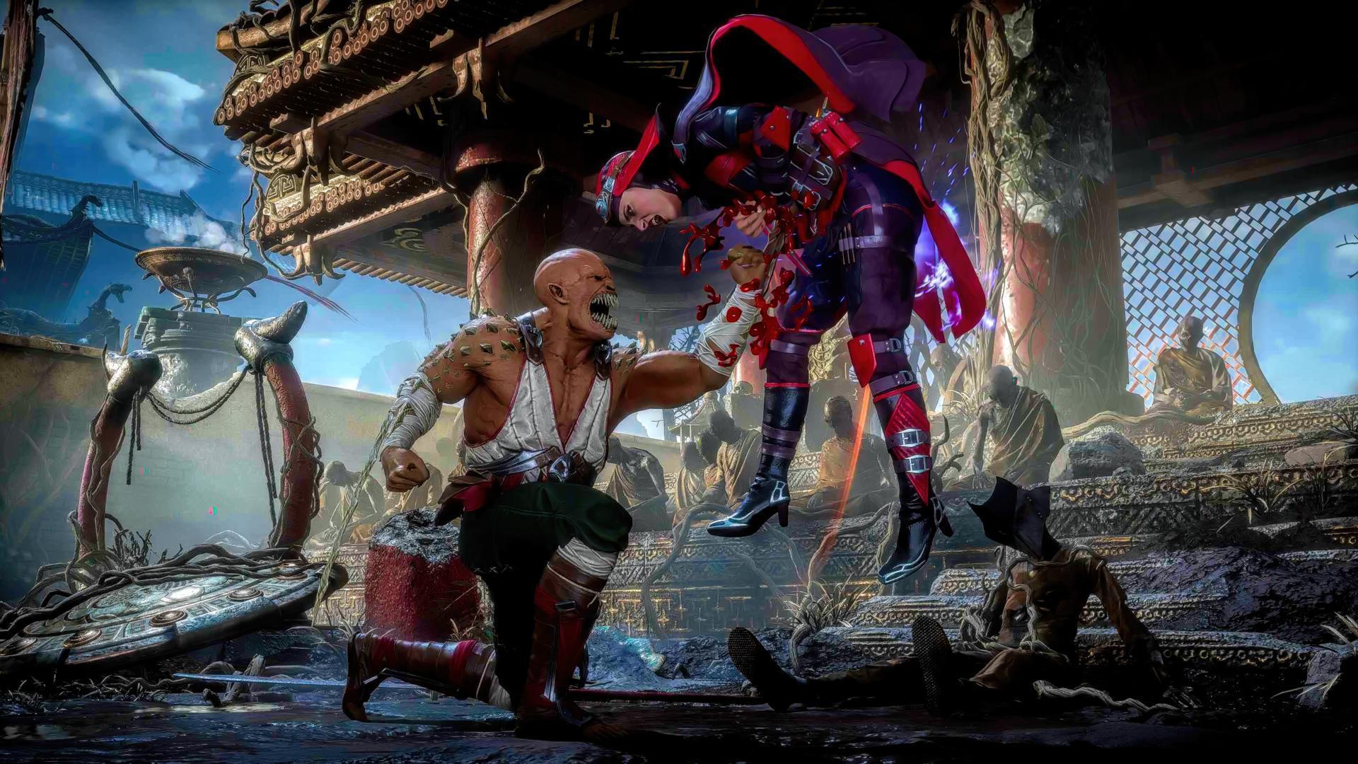 1920x1080 Videogames Skarlet Russia Costume Exclusive Mortal Kombat 11 wallpaperx1080