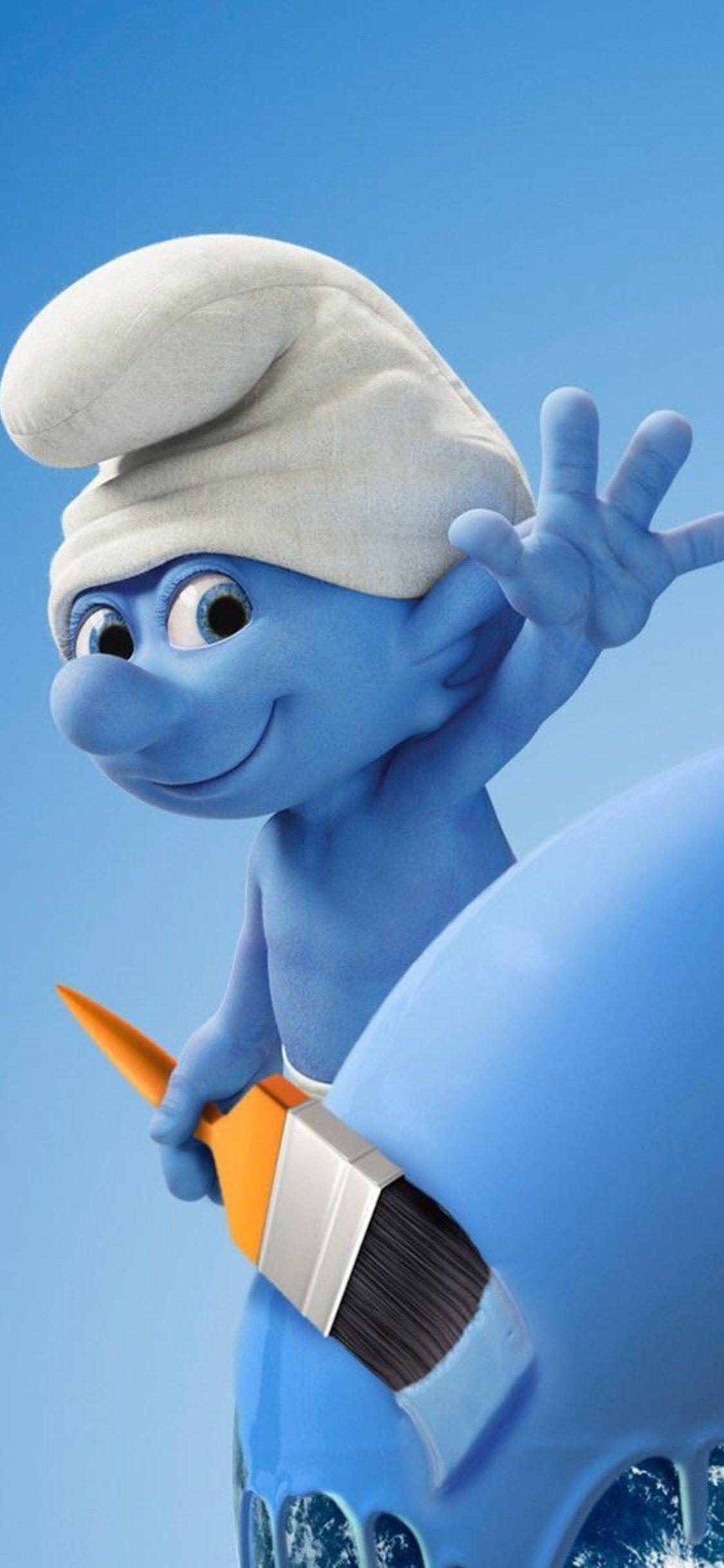 1125x2436 Smurfs The Lost Village iPhone XS, iPhone iPhone X HD 4k Wallpaper, Image, Background, Photo and Picture
